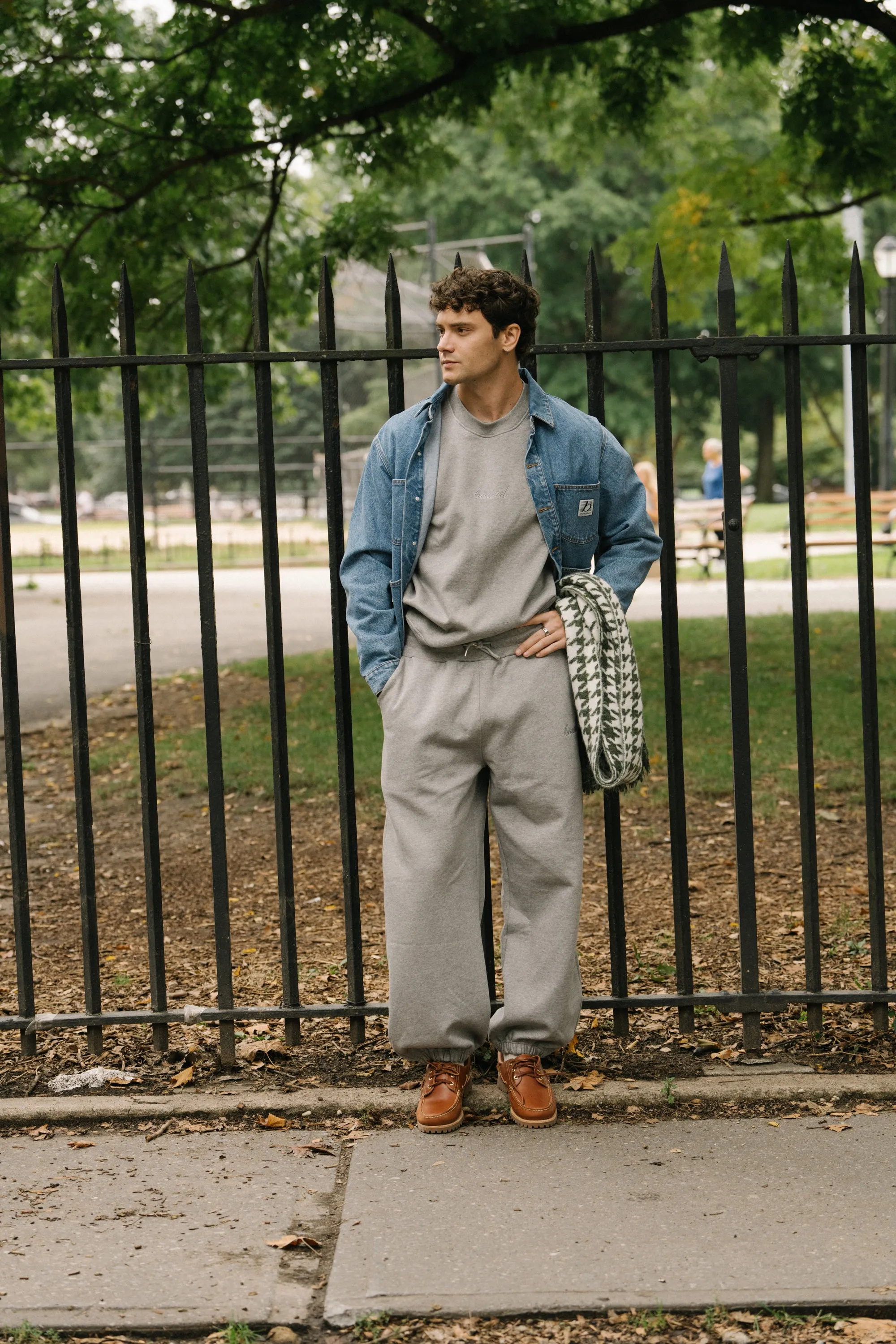 SUSTAIN HEAVY SWEATER & JOGGERS SET - HEATHER GREY sold by Bound product image thumbnail 2