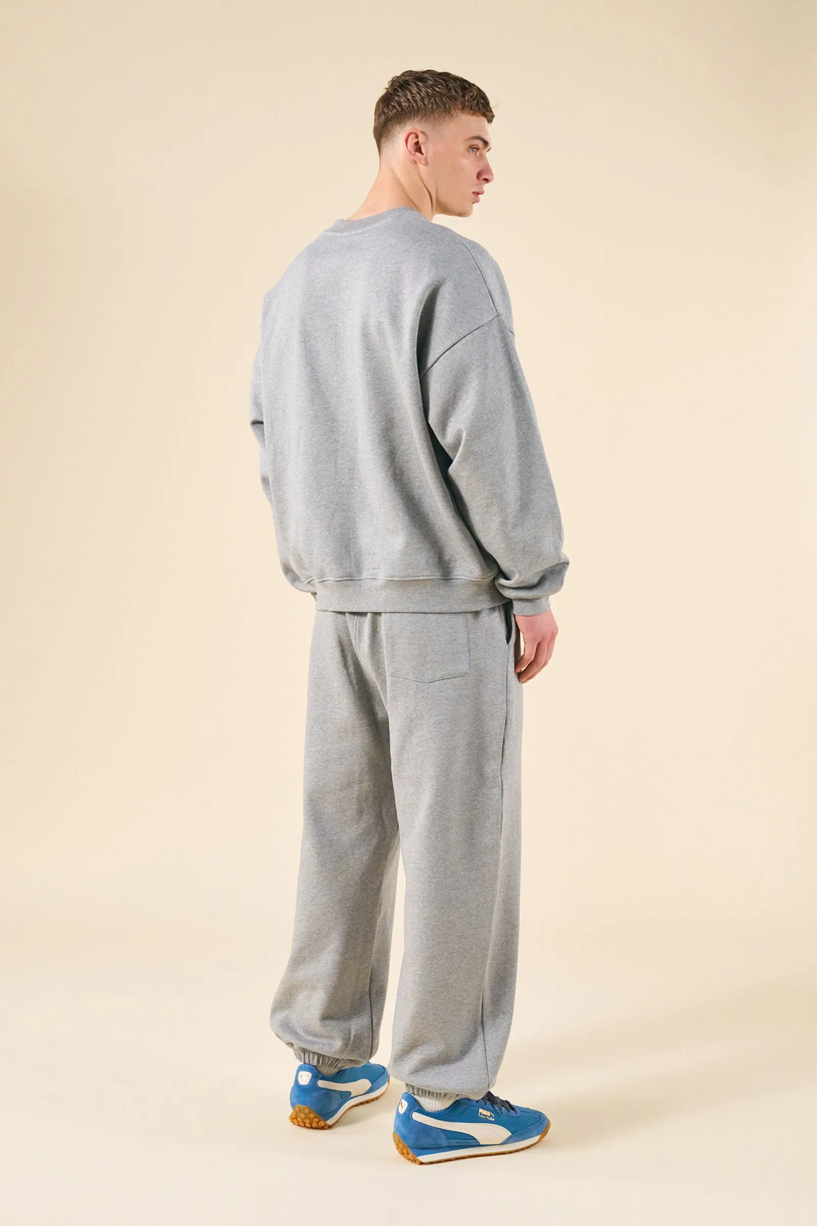 SUSTAIN HEAVY SWEATER & JOGGERS SET - HEATHER GREY sold by Bound product image thumbnail 3