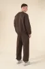 SUSTAIN HEAVY SWEATER & JOGGERS SET - COCOA BROWN sold by Bound