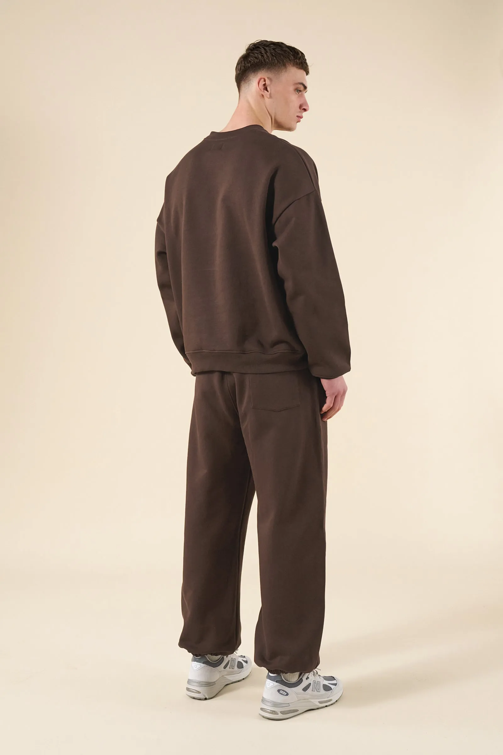 SUSTAIN HEAVY SWEATER & JOGGERS SET - COCOA BROWN sold by Bound product image thumbnail 2