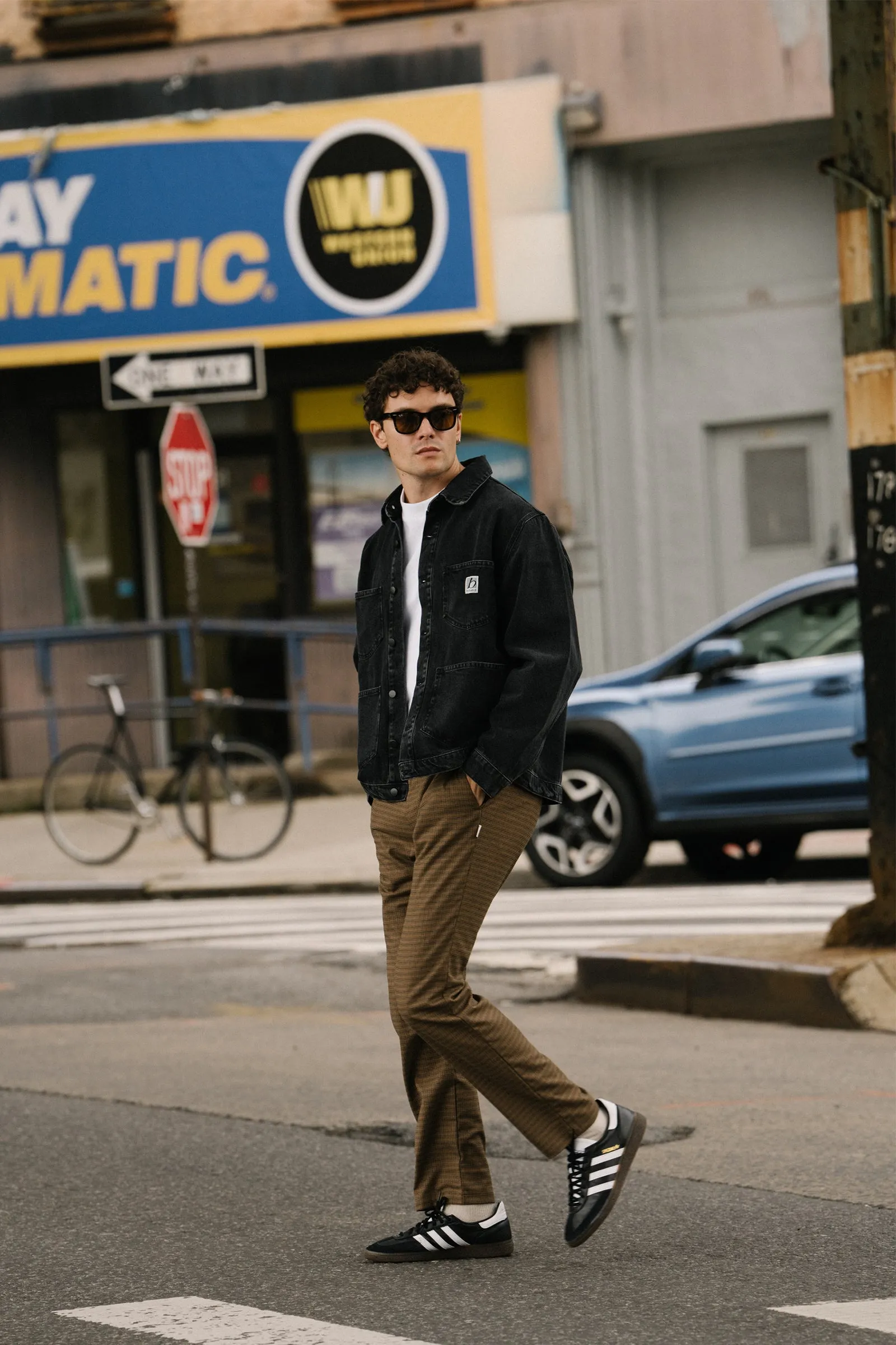 MANHATTAN DENIM WORK JACKET - WASHED BLACK sold by Bound product image thumbnail 3