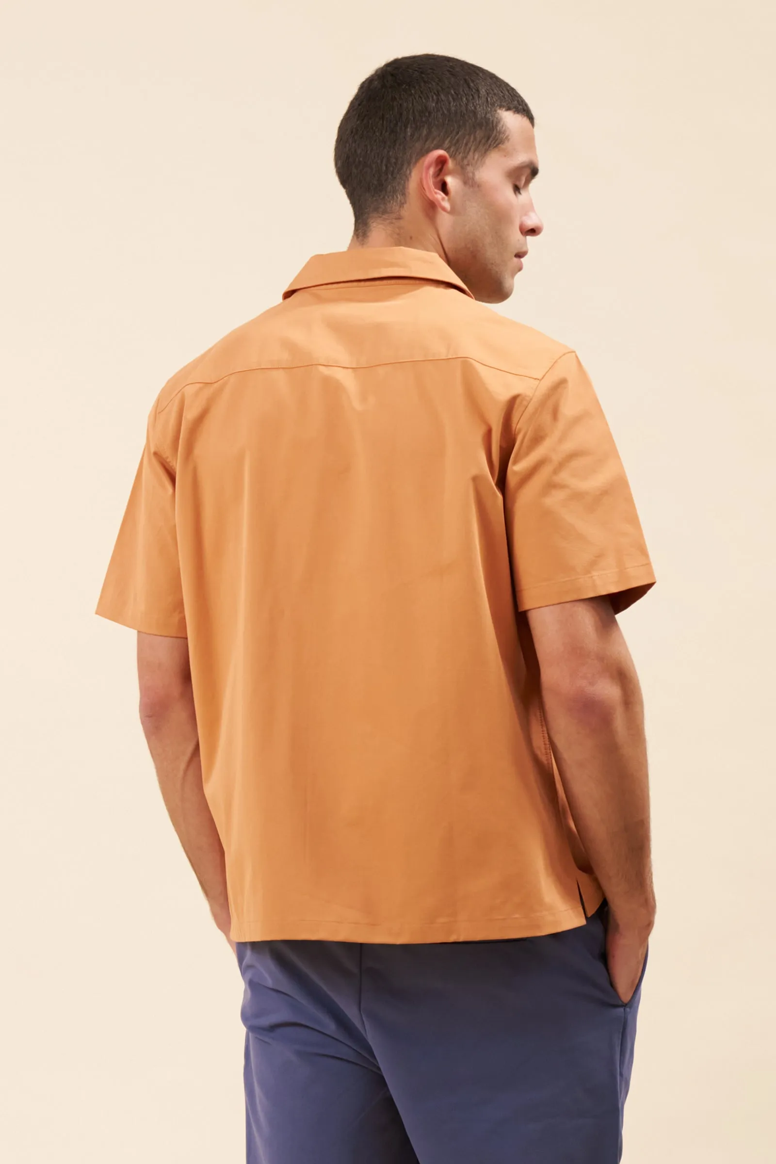 FLORAL EMBROIDERED SHIRT - RUST sold by Bound product image thumbnail 4