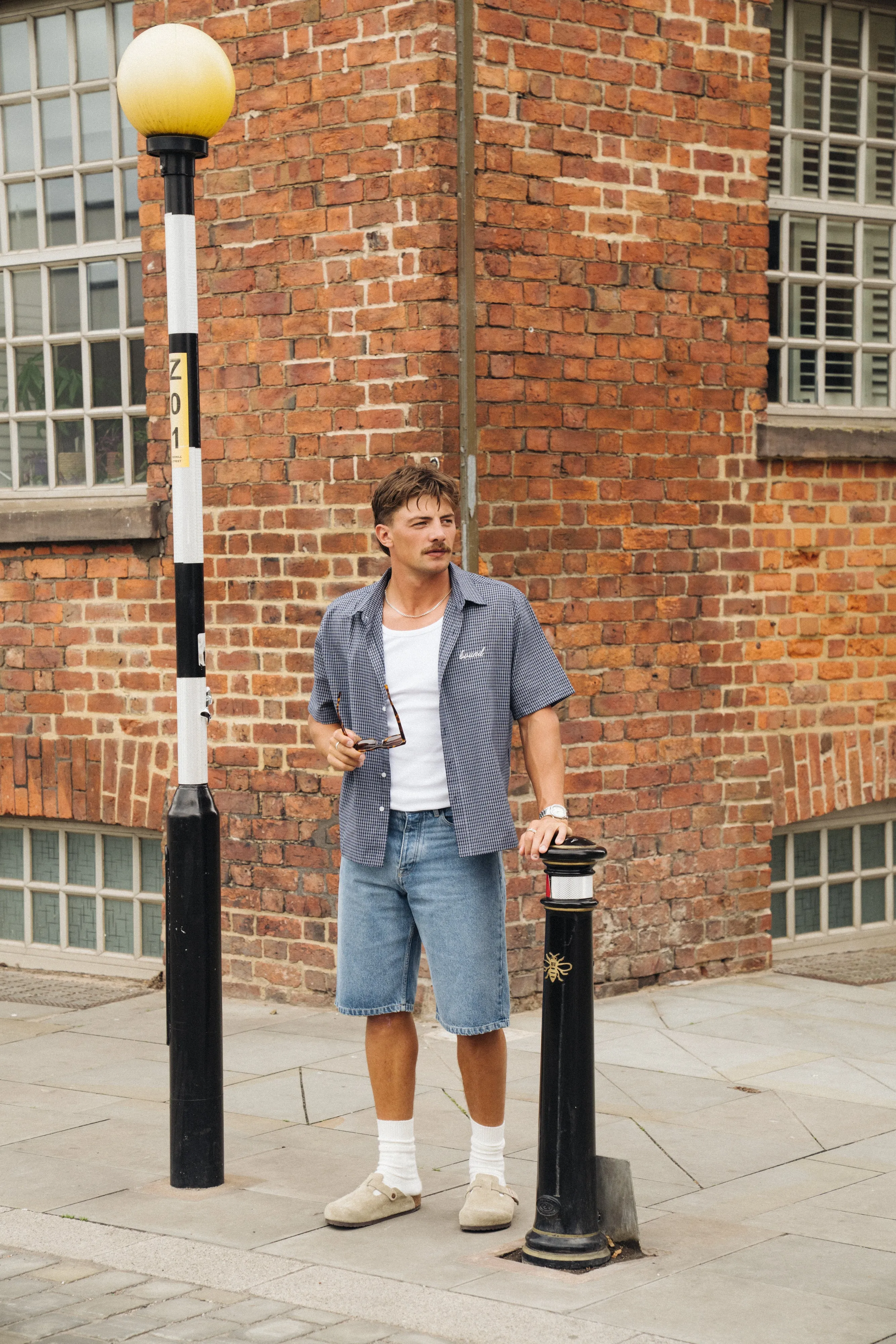 UNION DENIM JORTS - LIGHT BLUE sold by Bound product image thumbnail 3