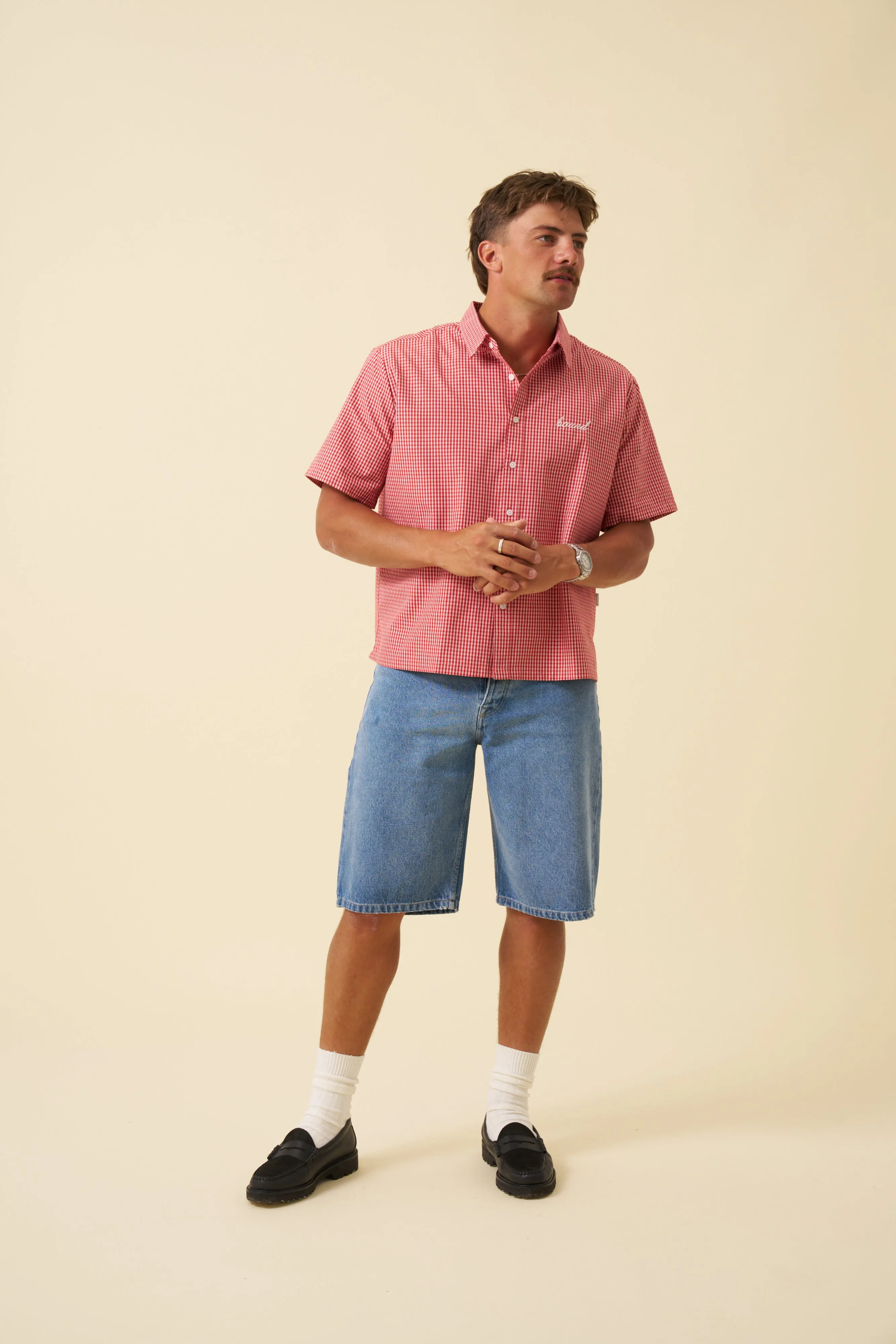UNION DENIM JORTS - LIGHT BLUE sold by Bound product image thumbnail 2