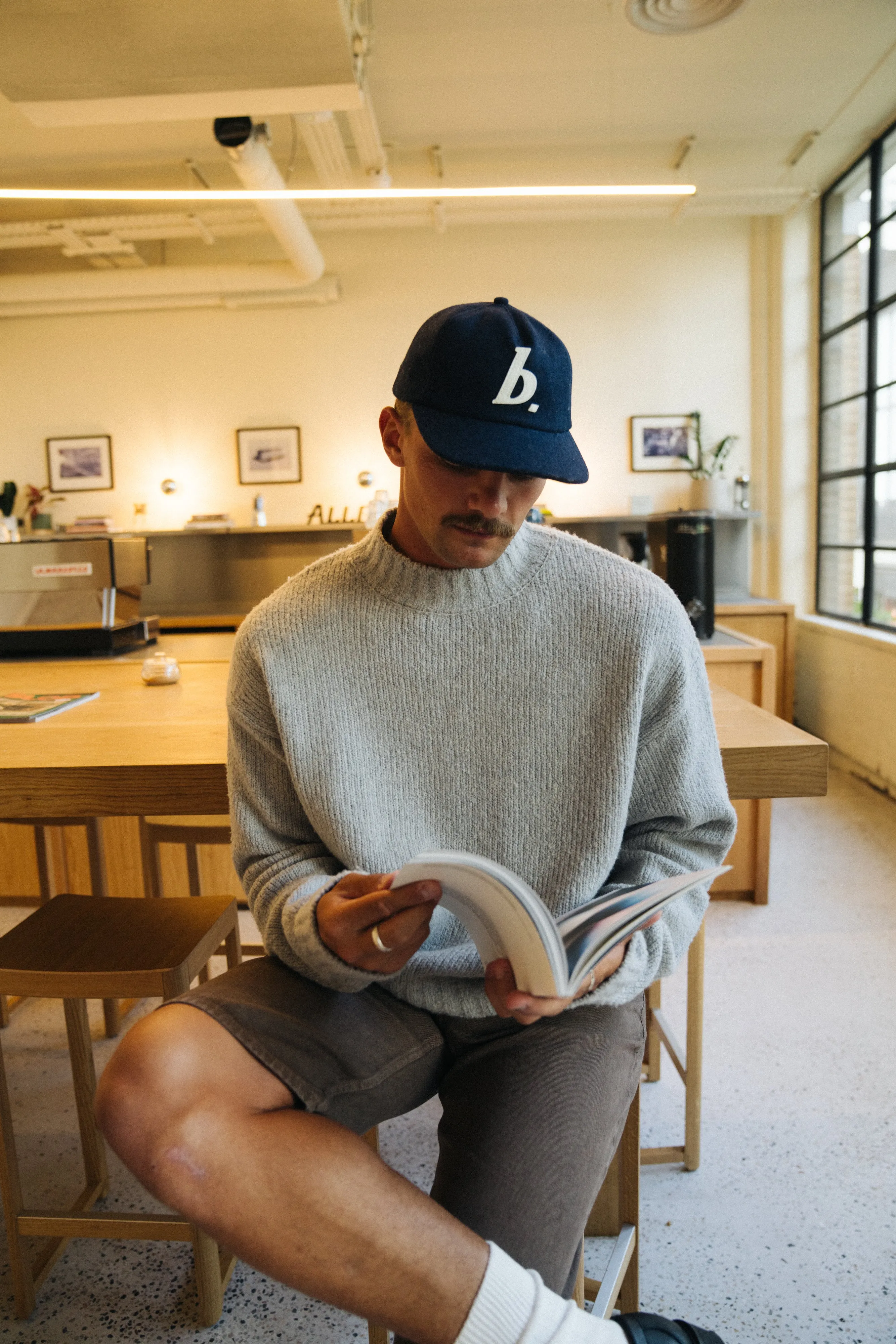 BOTHA CROPPED WOOL KNIT - GREY sold by Bound product image thumbnail 2