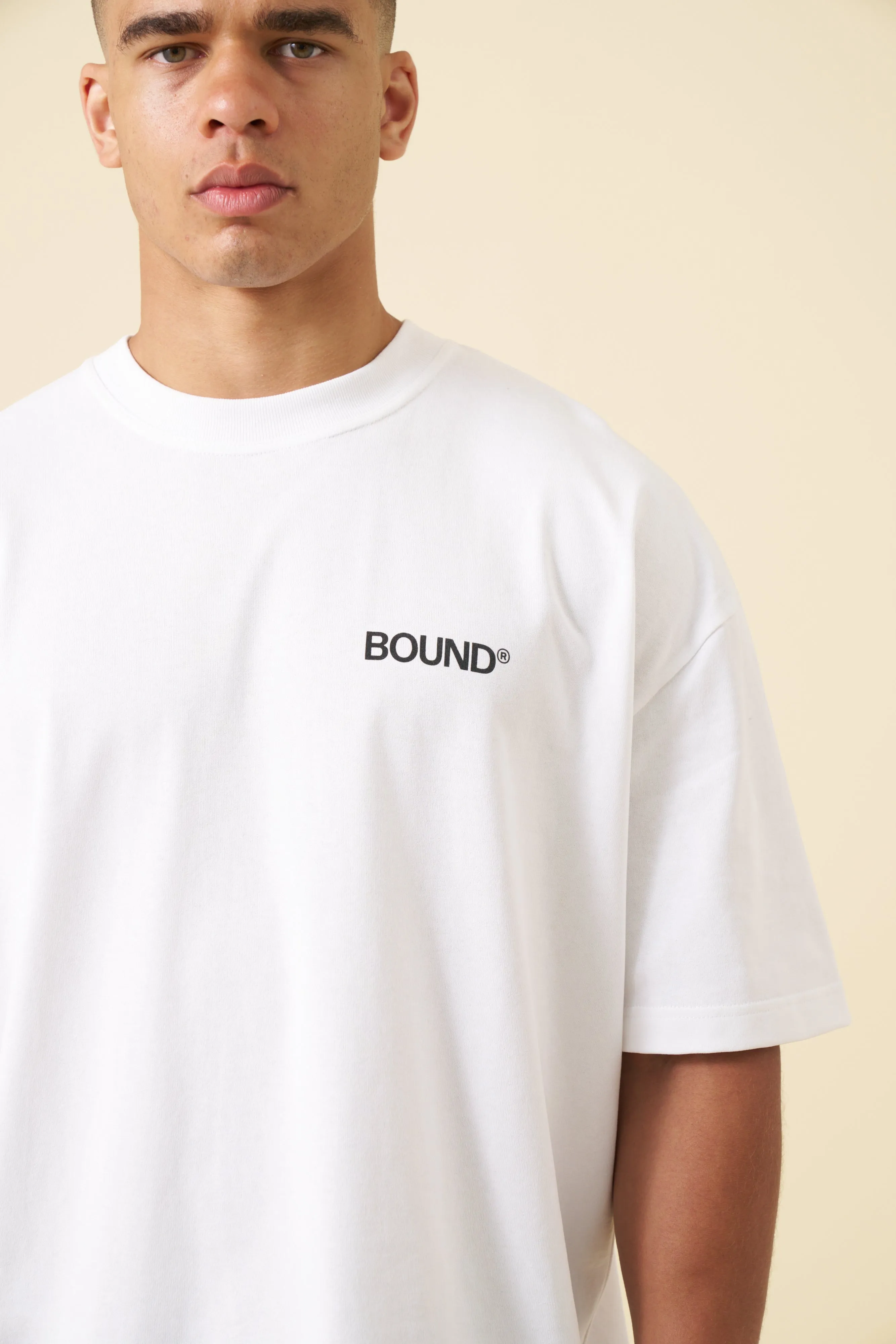 BUZZIN' TEE - WHITE sold by Bound product image thumbnail 4