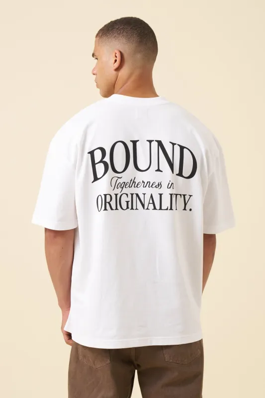 ORIGINALITY TEE - WHITE sold by Bound