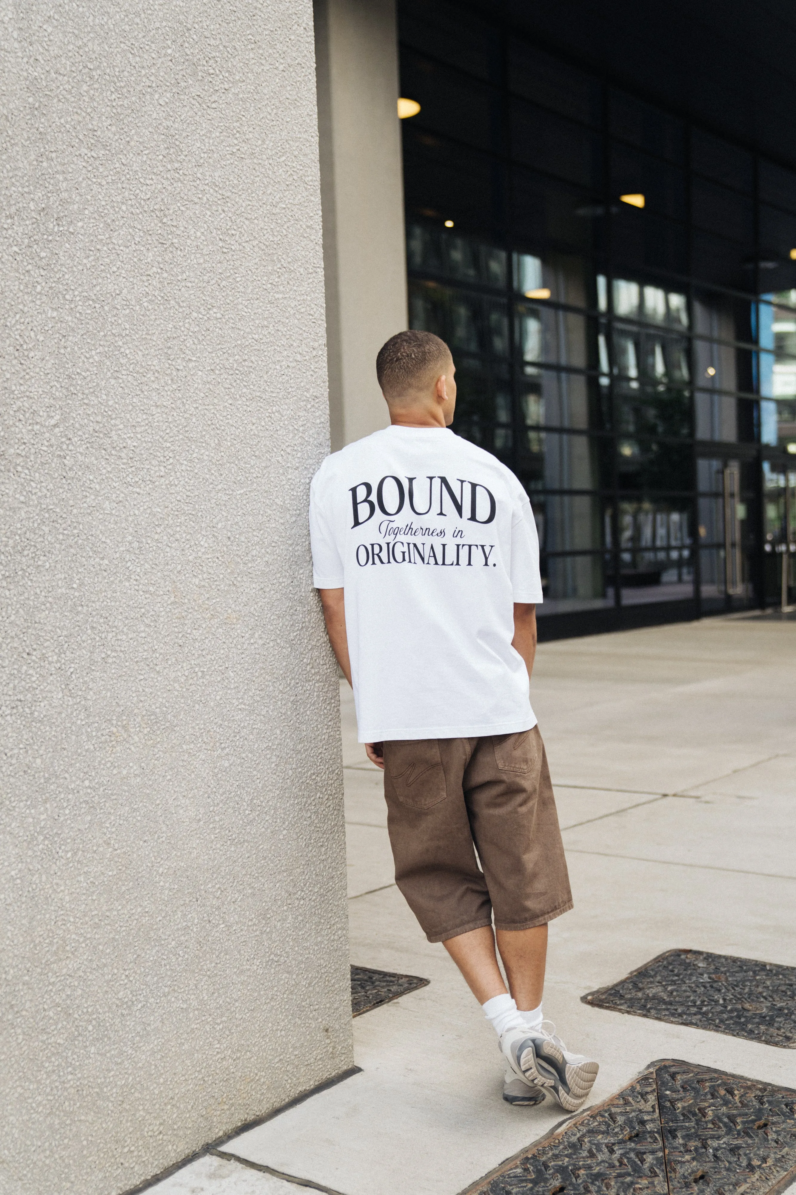 ORIGINALITY TEE - WHITE sold by Bound product image thumbnail 3