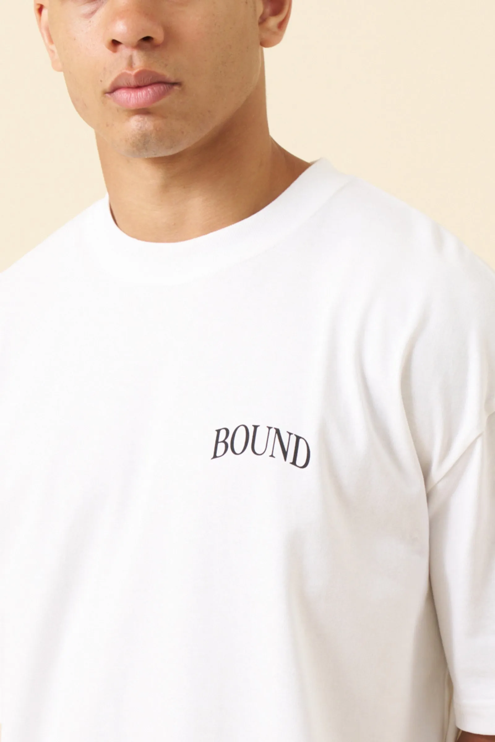 ORIGINALITY TEE - WHITE sold by Bound product image thumbnail 4