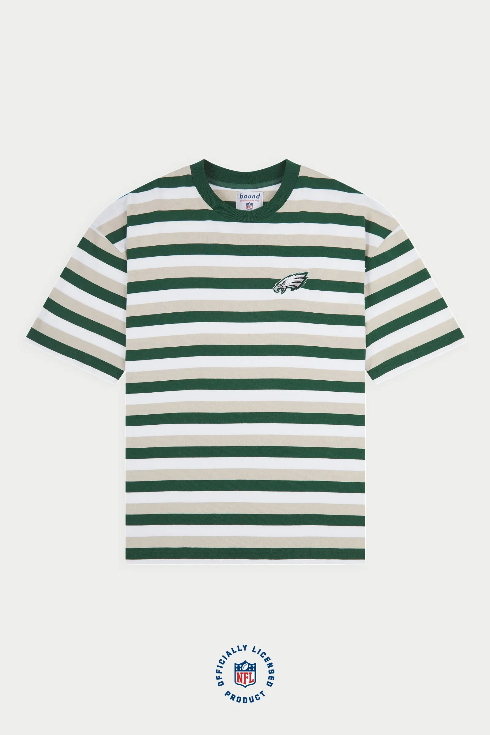 EAGLES STRIPE TEE sold by Bound