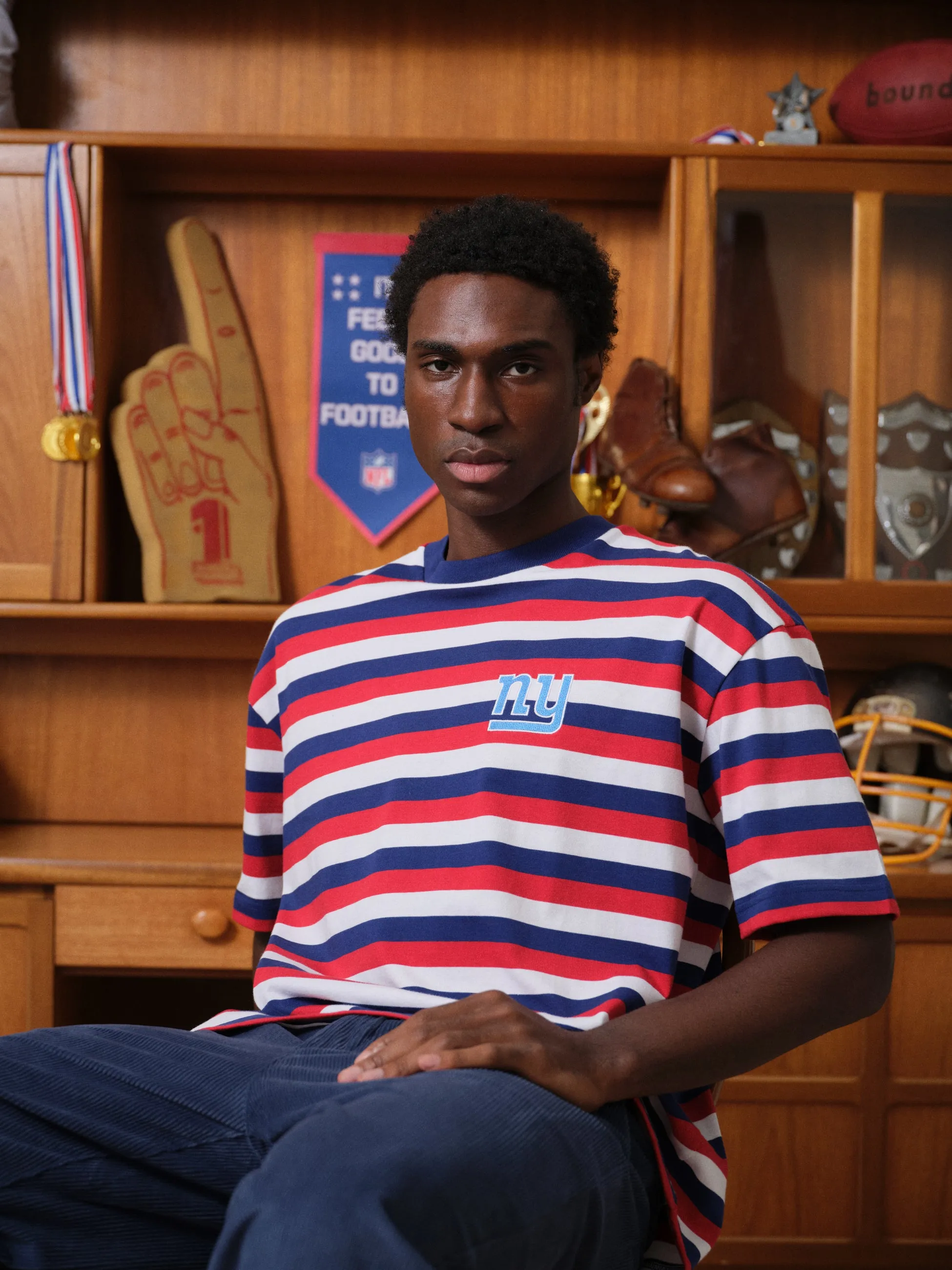 GIANTS STRIPE TEE sold by Bound product image thumbnail 5