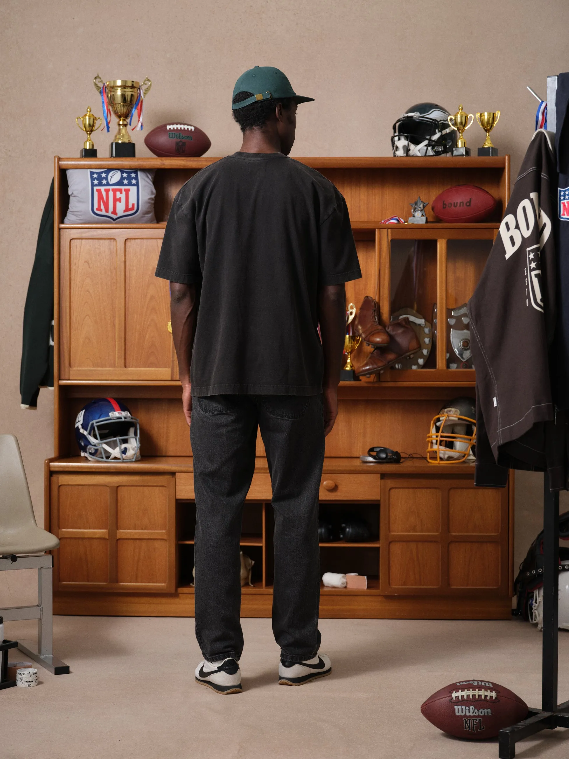 EAGLES RETRO TEE - VINTAGE WASHED BLACK sold by Bound product image thumbnail 3