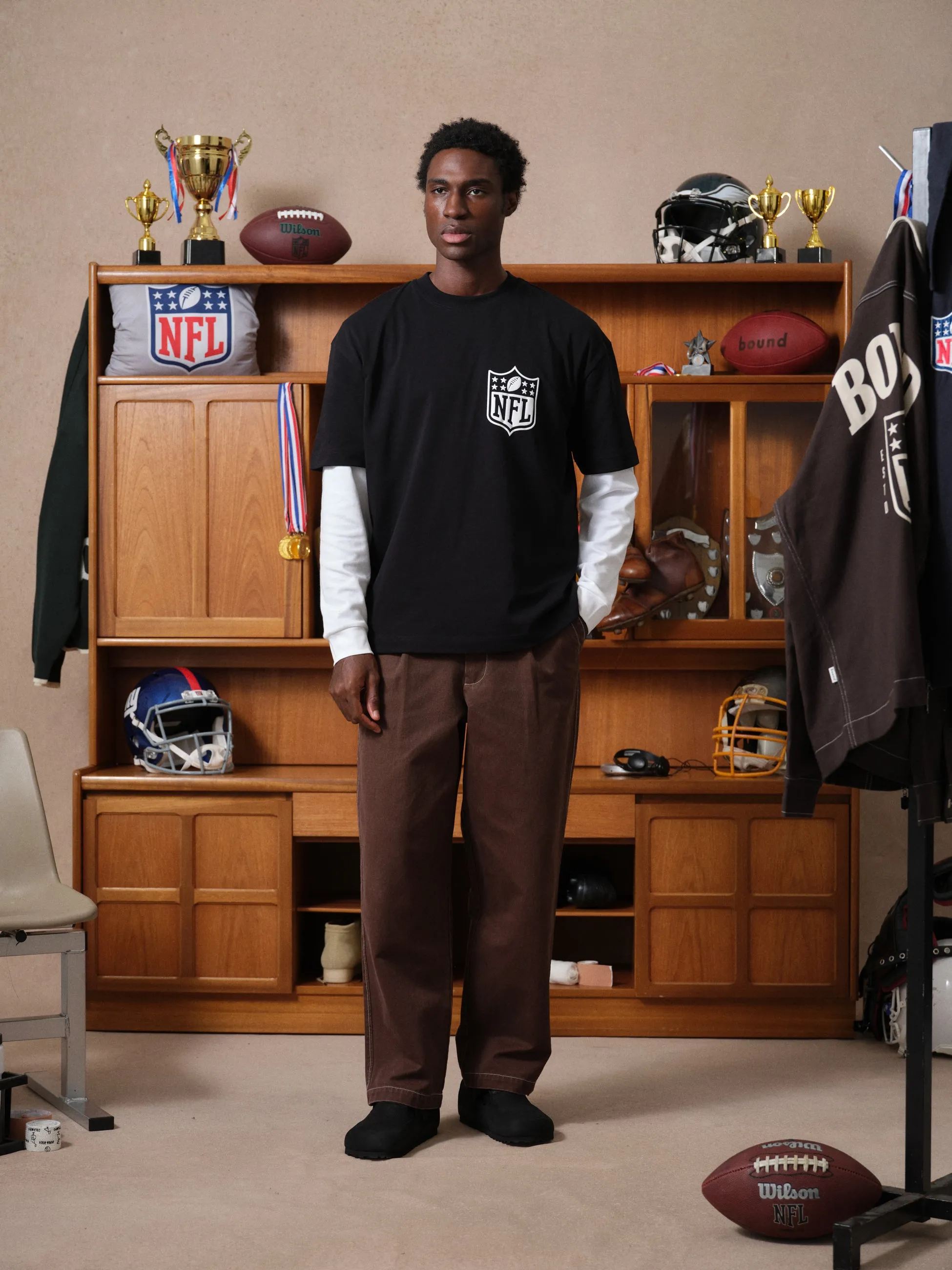 NFL X BOUND TEE - BLACK sold by Bound product image thumbnail 2