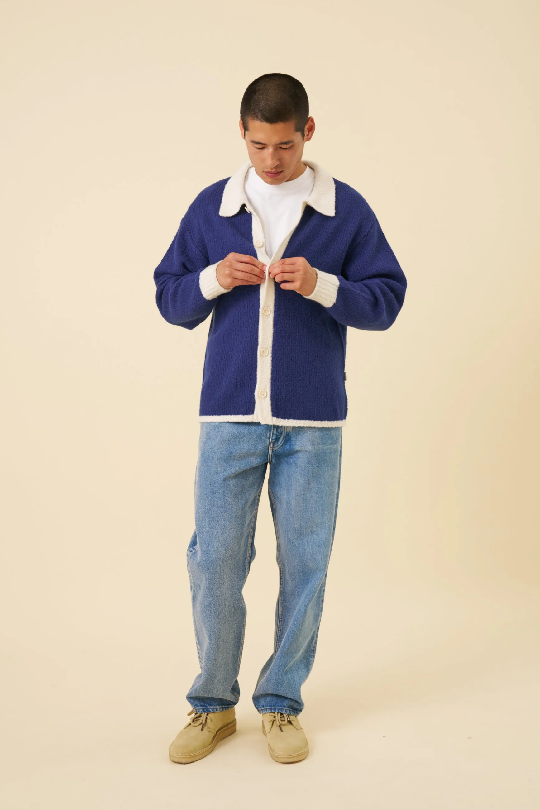 OXFORD WOOL BUTTON UP KNIT sold by Bound product image thumbnail 2