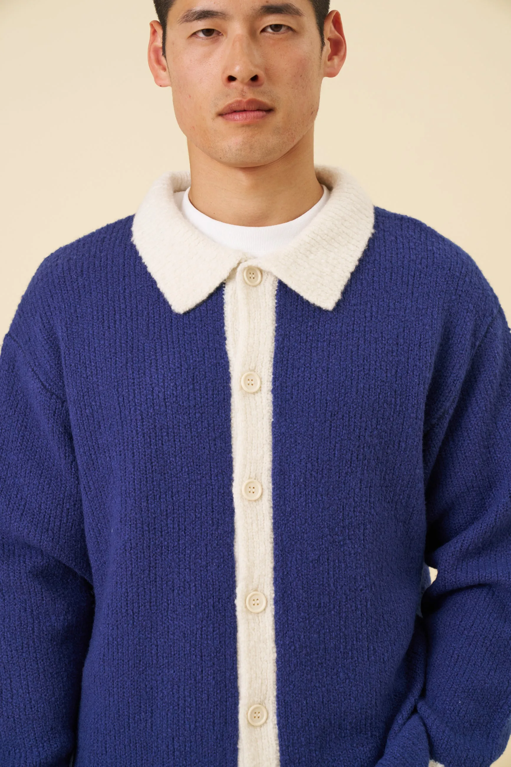 OXFORD WOOL BUTTON UP KNIT sold by Bound product image thumbnail 3
