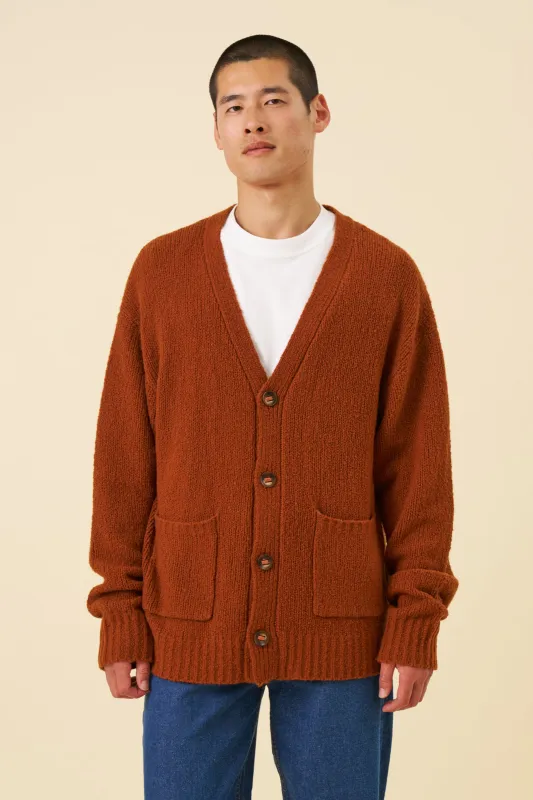 ROASTED ROOTS  WOOL CARDIGAN sold by Bound