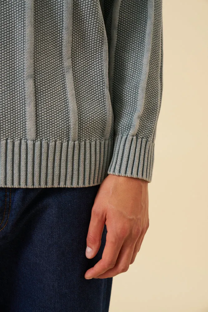 MELVIN WASHED SWEATER - JADE sold by Bound product image thumbnail 4