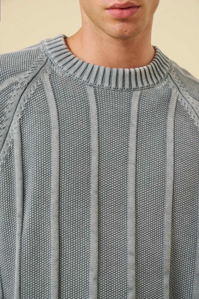 MELVIN WASHED SWEATER - JADE sold by Bound product image thumbnail 3