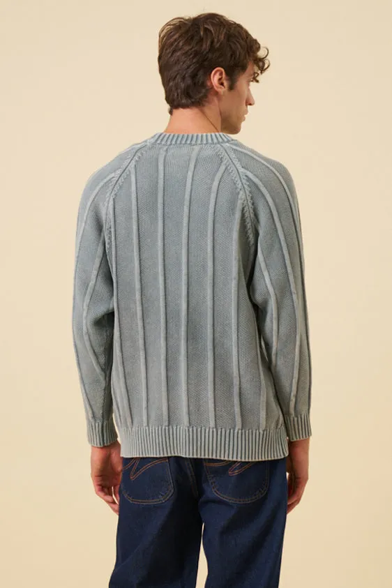 MELVIN WASHED SWEATER - JADE sold by Bound product image thumbnail 5