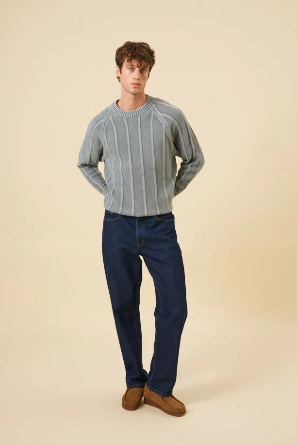 MELVIN WASHED SWEATER - JADE sold by Bound product image thumbnail 2