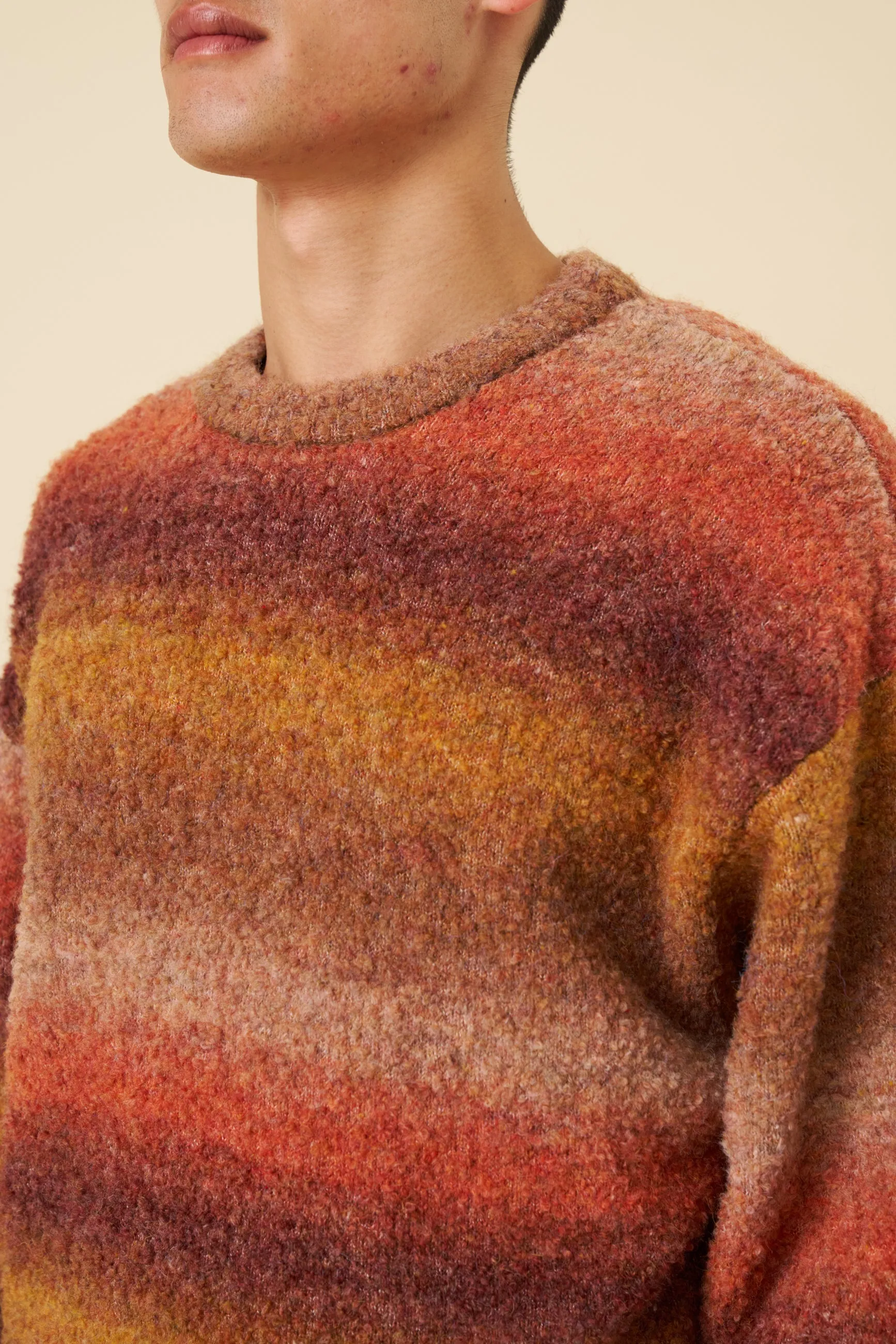 EMBERS GRADIENT BOUCLE KNIT sold by Bound product image thumbnail 4