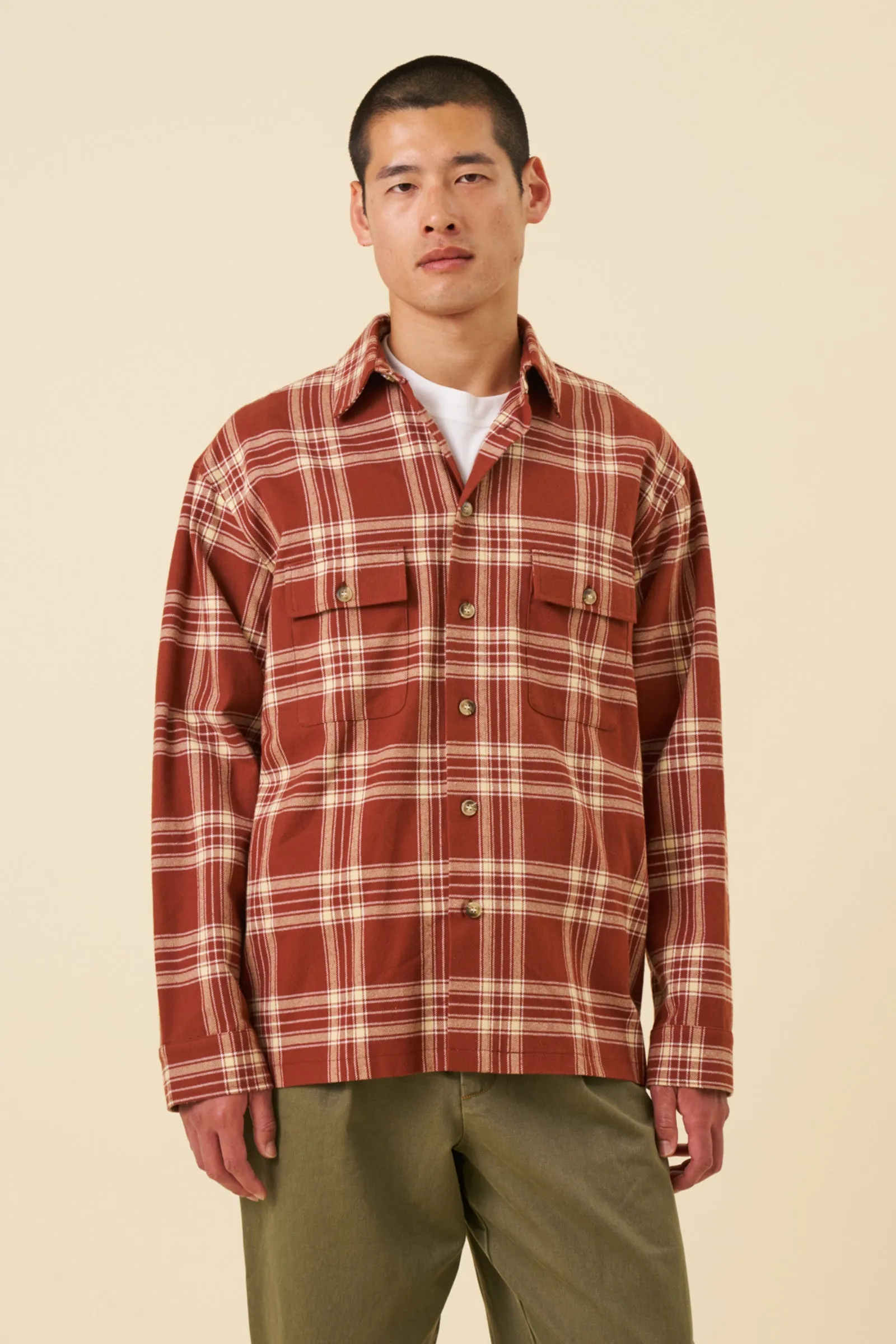EMBER FLANNEL SHIRT sold by Bound