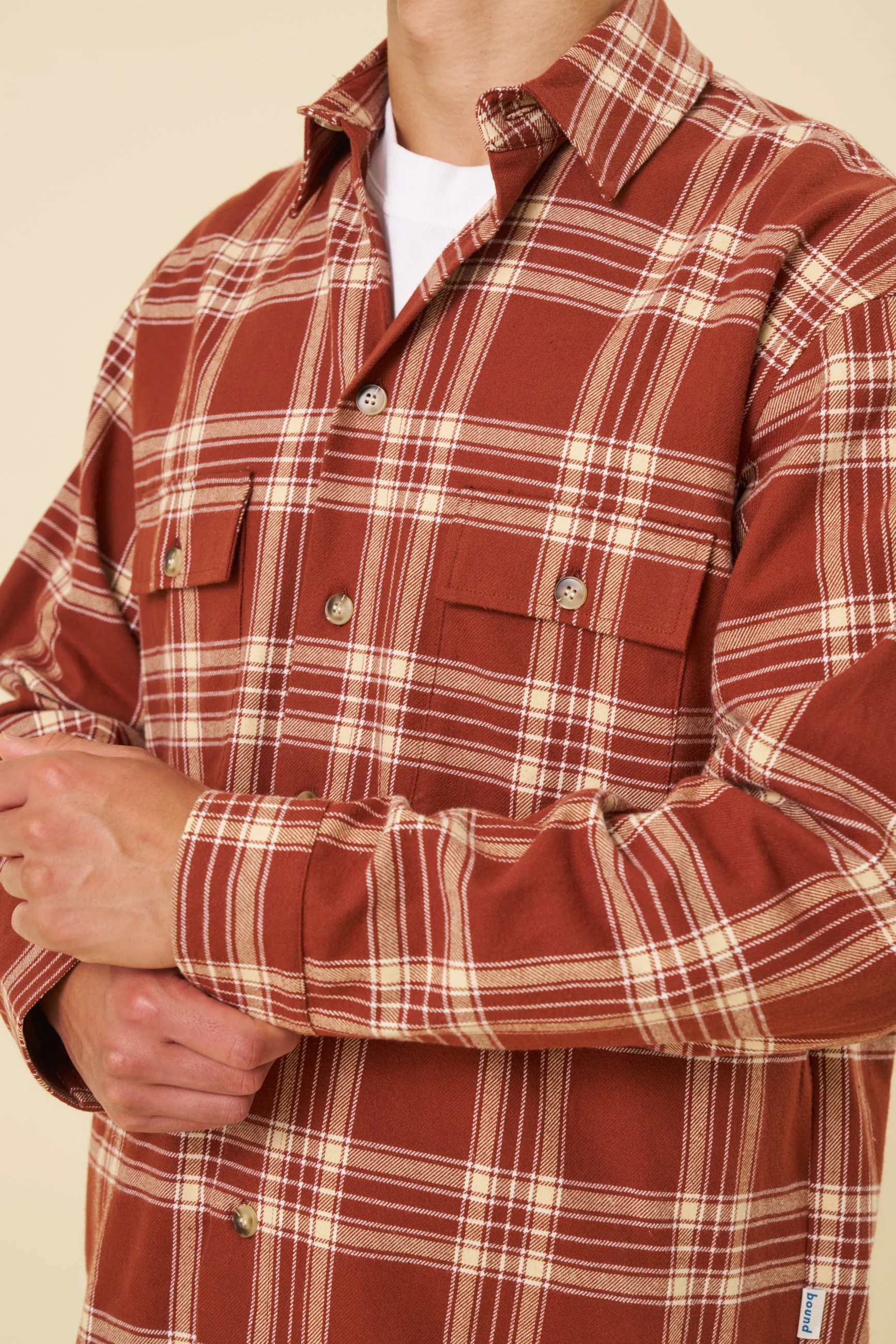 EMBER FLANNEL SHIRT sold by Bound product image thumbnail 5