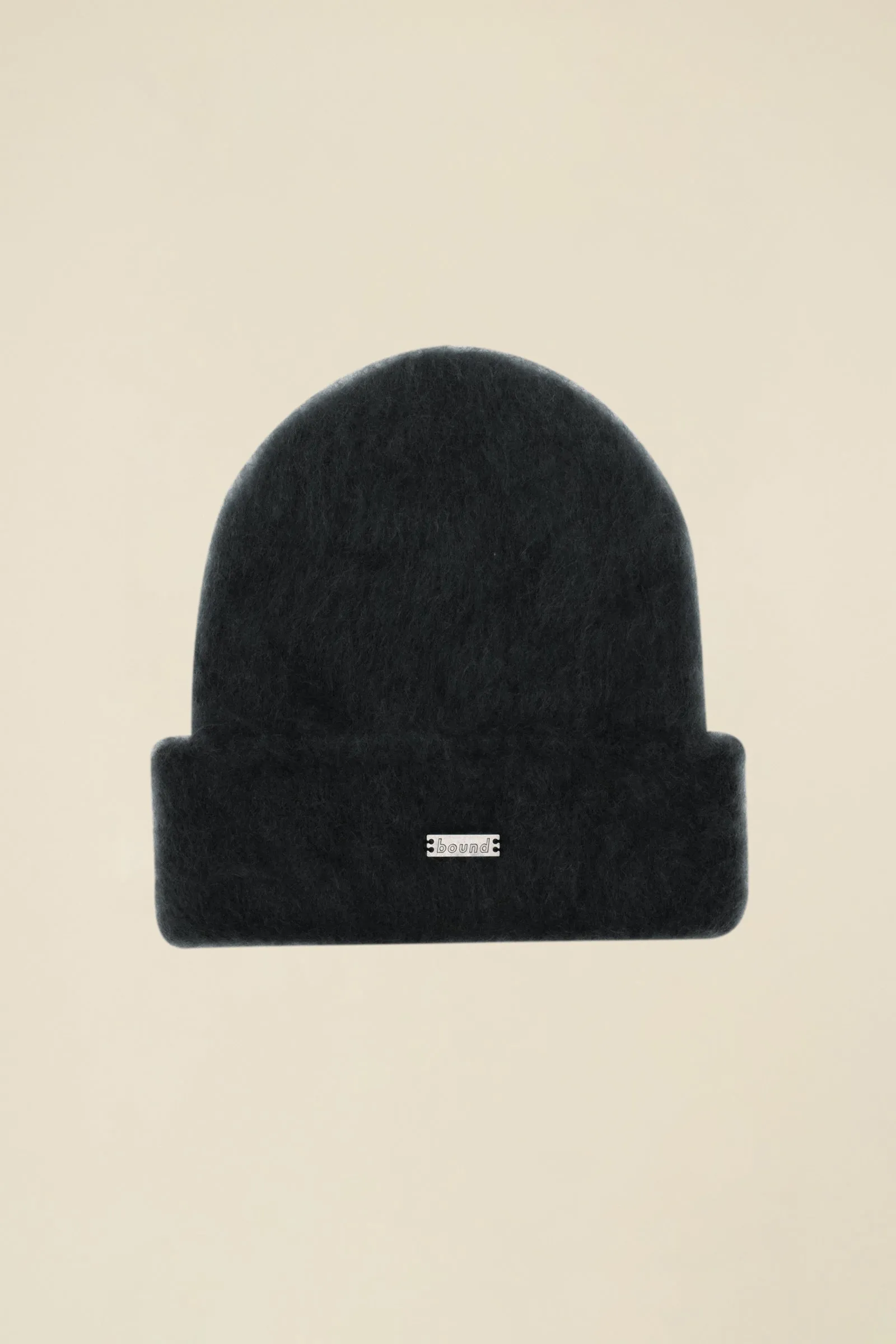 MOHAIR BEANIE - BLACK sold by Bound