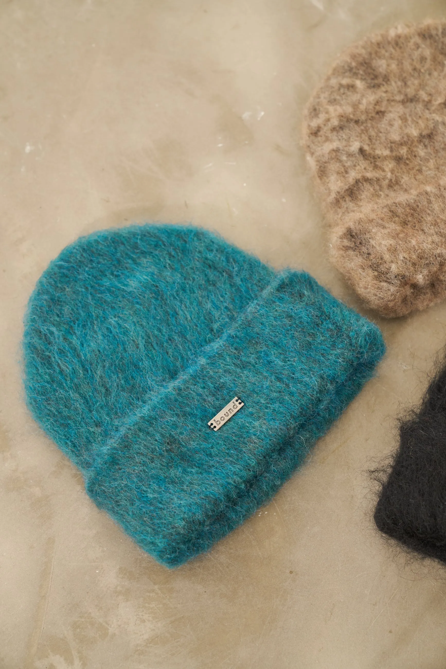 MOHAIR BEANIE - JADE sold by Bound product image thumbnail 4