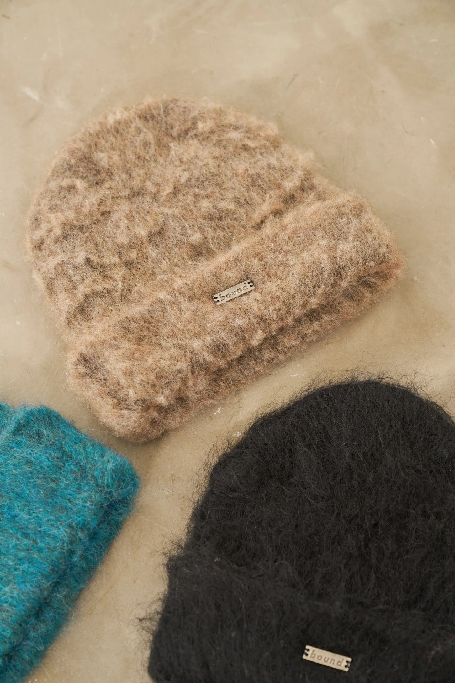 MOHAIR BEANIE - BROWN sold by Bound product image thumbnail 5
