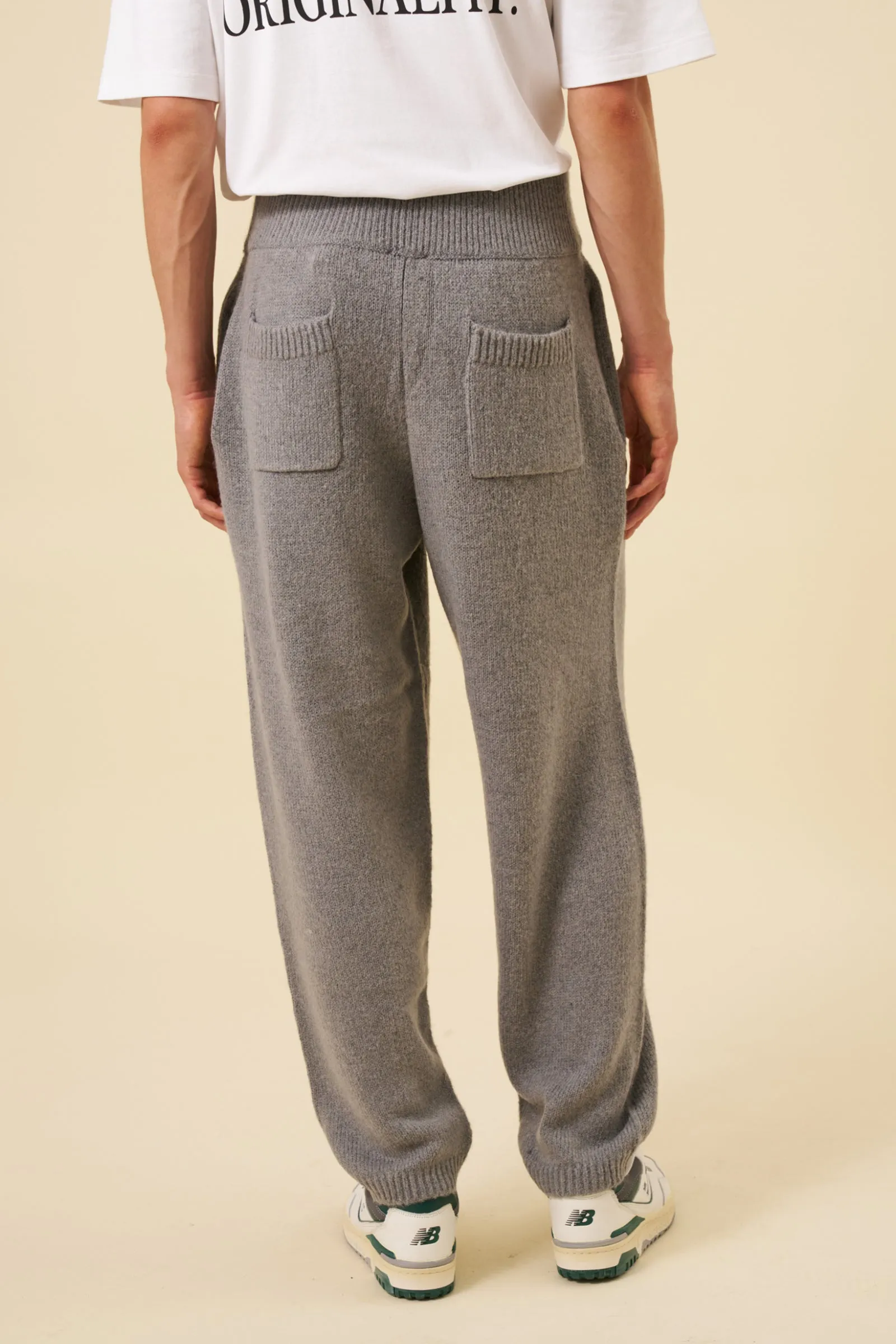 MOHAIR SWEATPANTS - GREY sold by Bound product image thumbnail 3