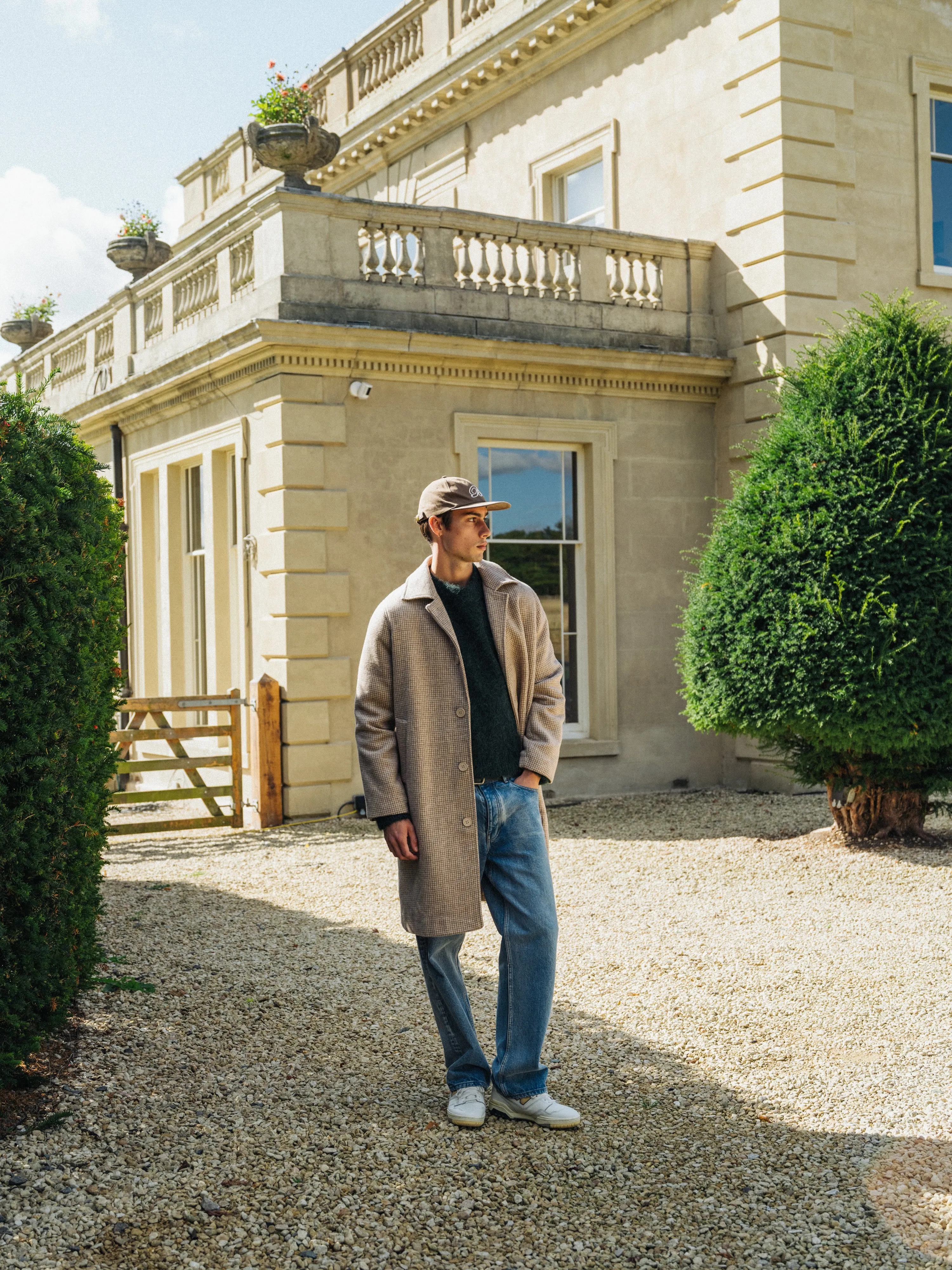 DEXTER CROPPED ALPACA KNIT - FOREST GREEN sold by Bound product image thumbnail 3