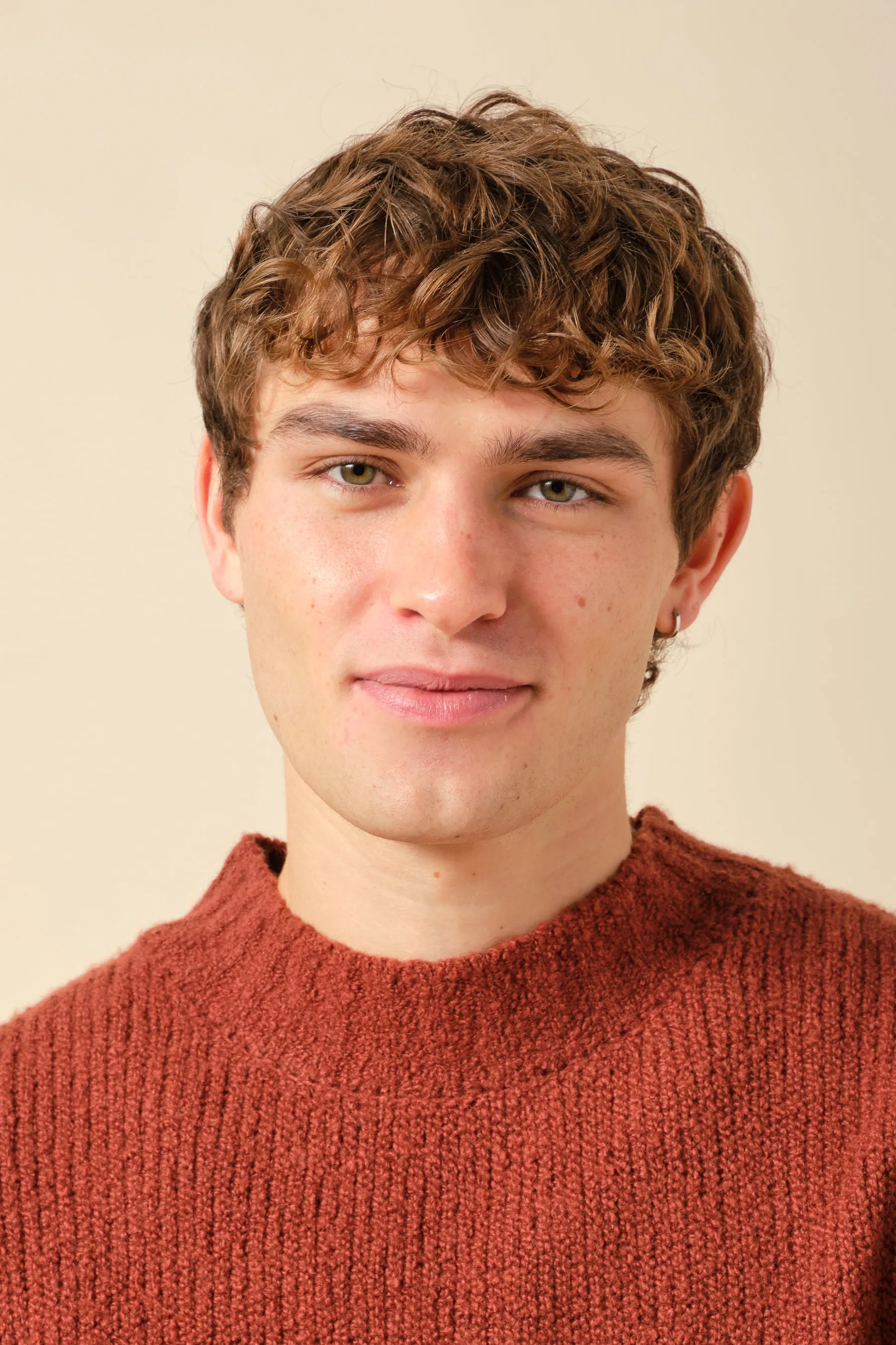 CROPPED WOOL KNIT - BRICK sold by Bound product image thumbnail 5