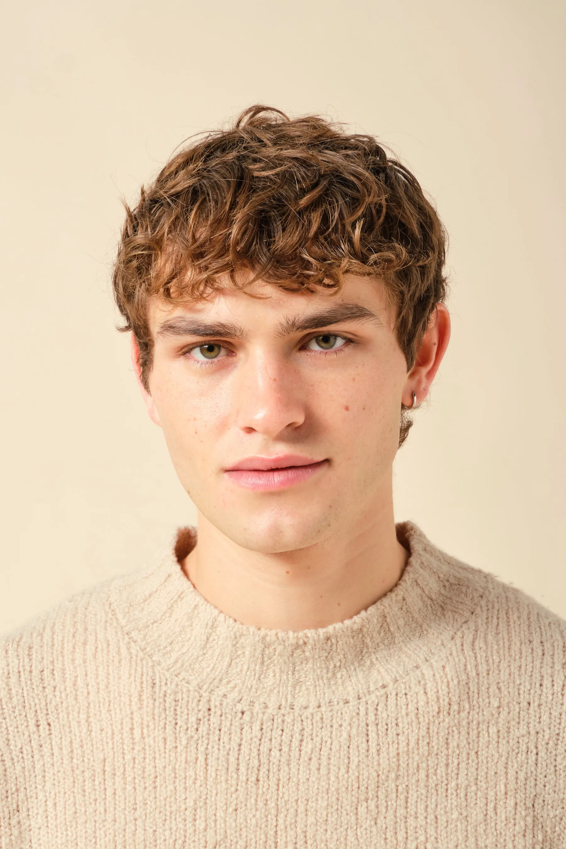 CROPPED WOOL KNIT - SAND sold by Bound product image thumbnail 4