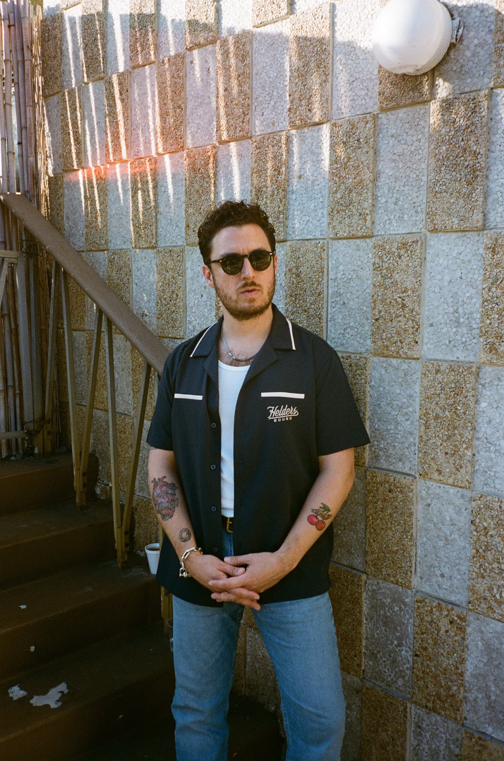 DARLING SS SHIRT - NAVY sold by Bound product image thumbnail 2