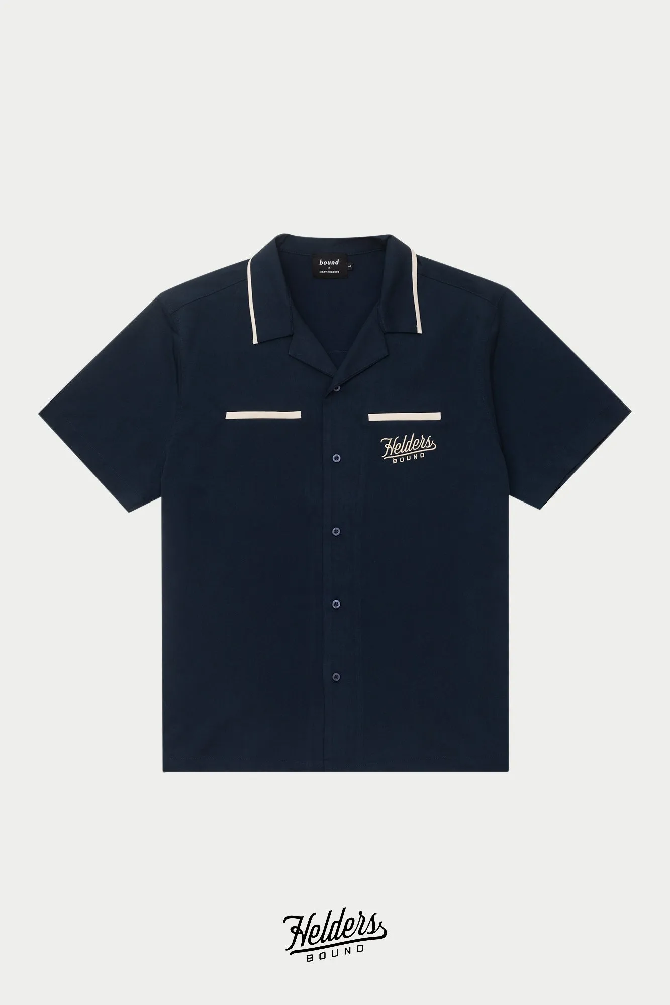 DARLING SS SHIRT - NAVY sold by Bound