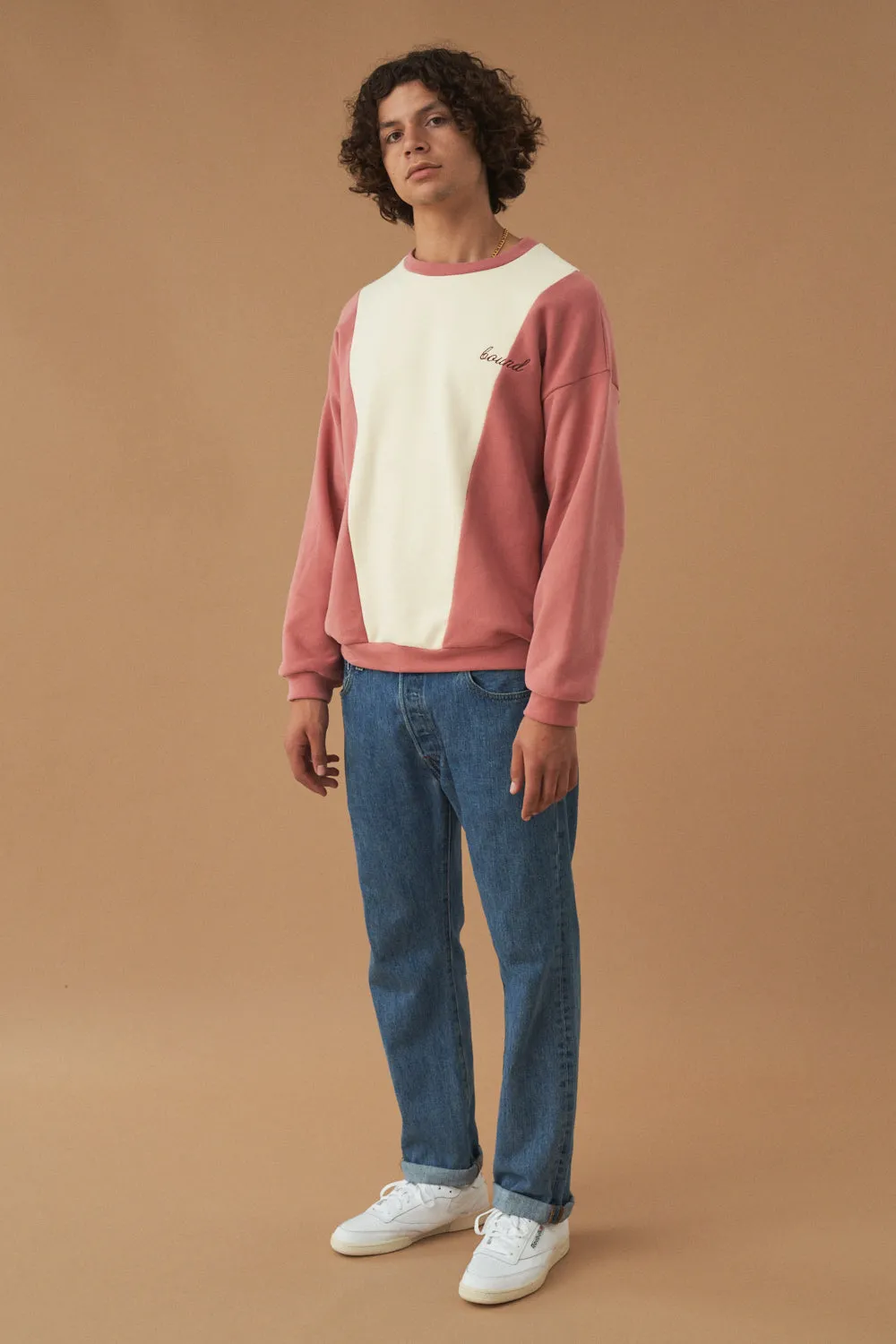 BERRY CRÈME PANEL SWEATER sold by Bound product image thumbnail 2