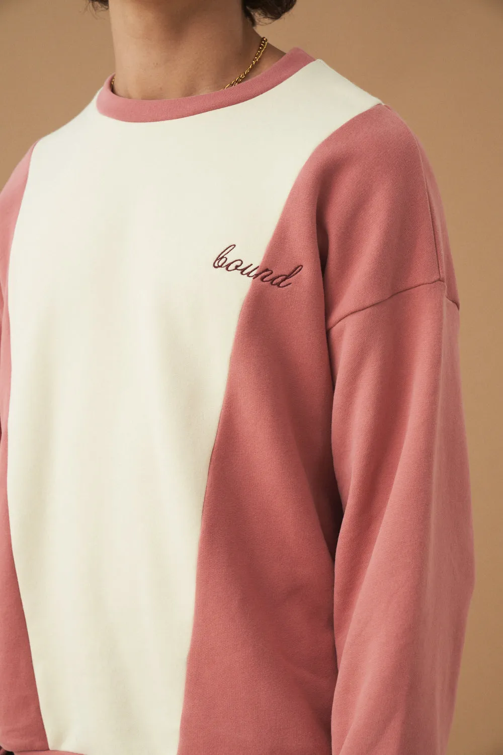 BERRY CRÈME PANEL SWEATER sold by Bound product image thumbnail 3