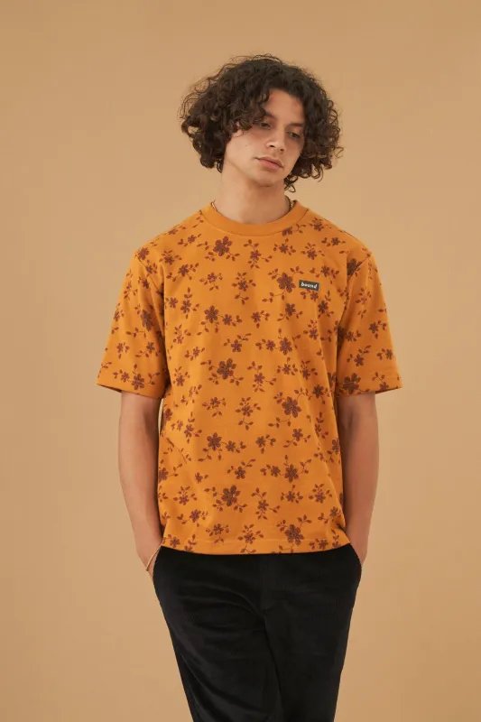 SUNFLOWER HEAVY JACQUARD KNIT TEE sold by Bound