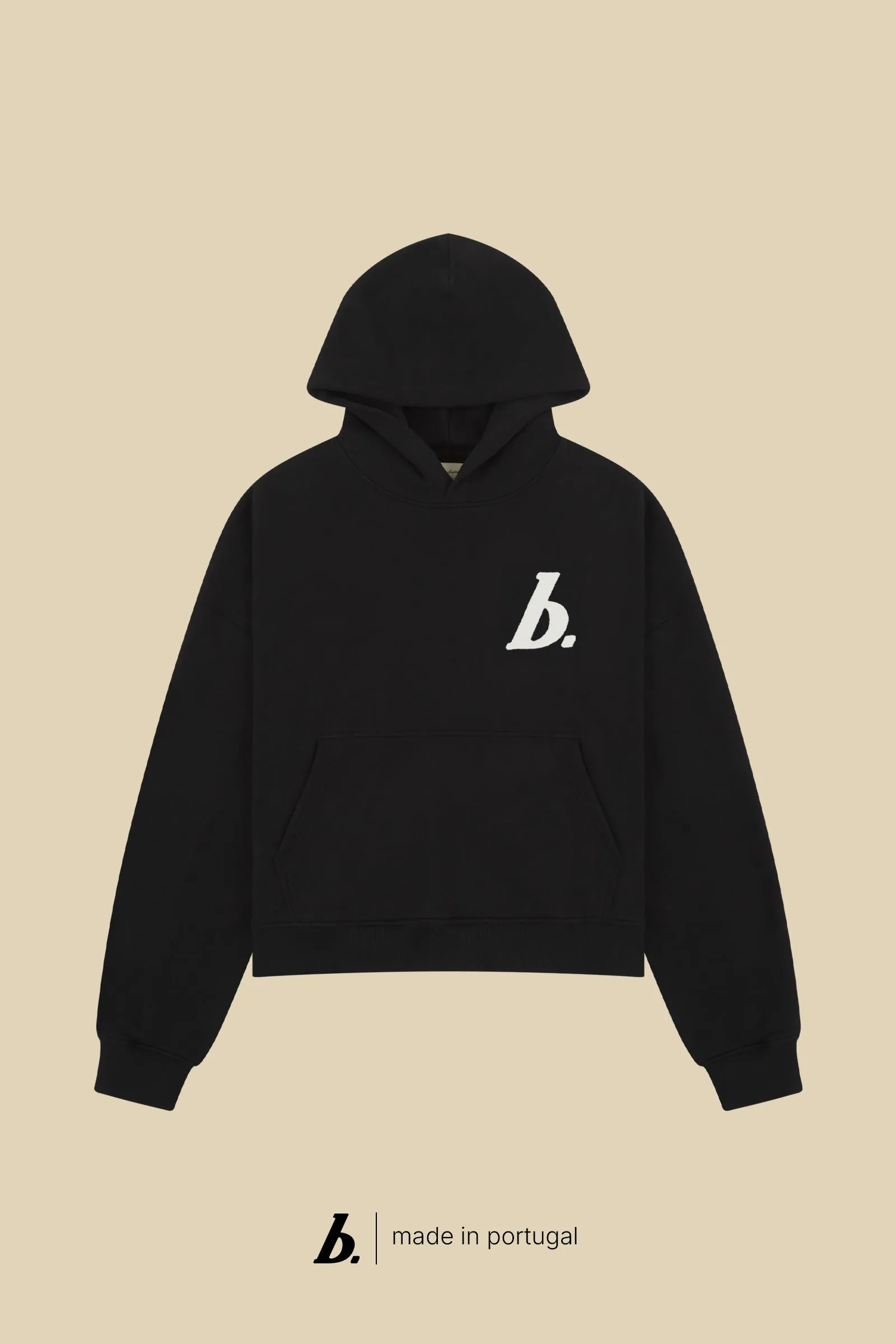 STAMP HOODIE - BLACK sold by Bound