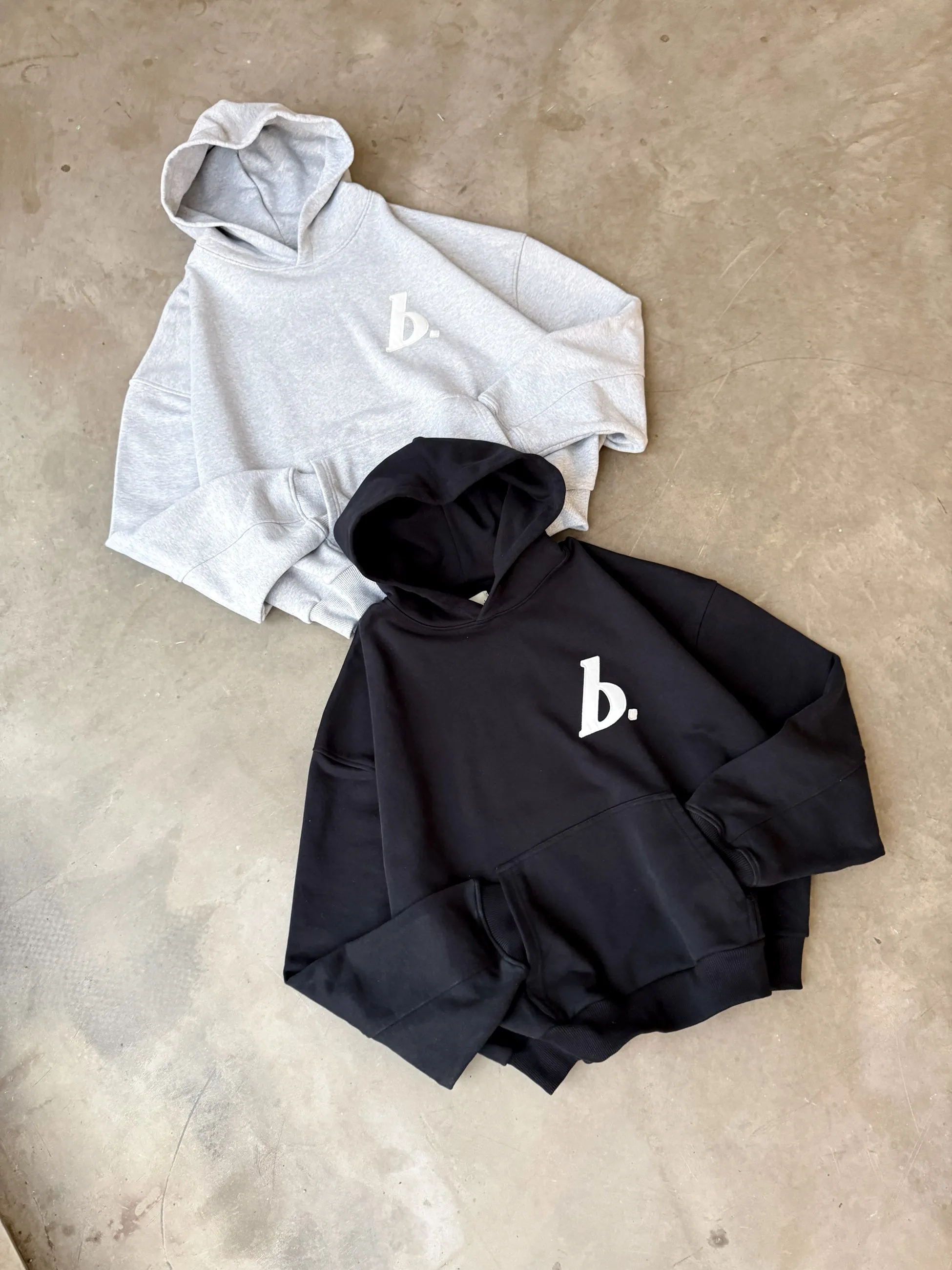 STAMP HOODIE - BLACK sold by Bound product image thumbnail 5