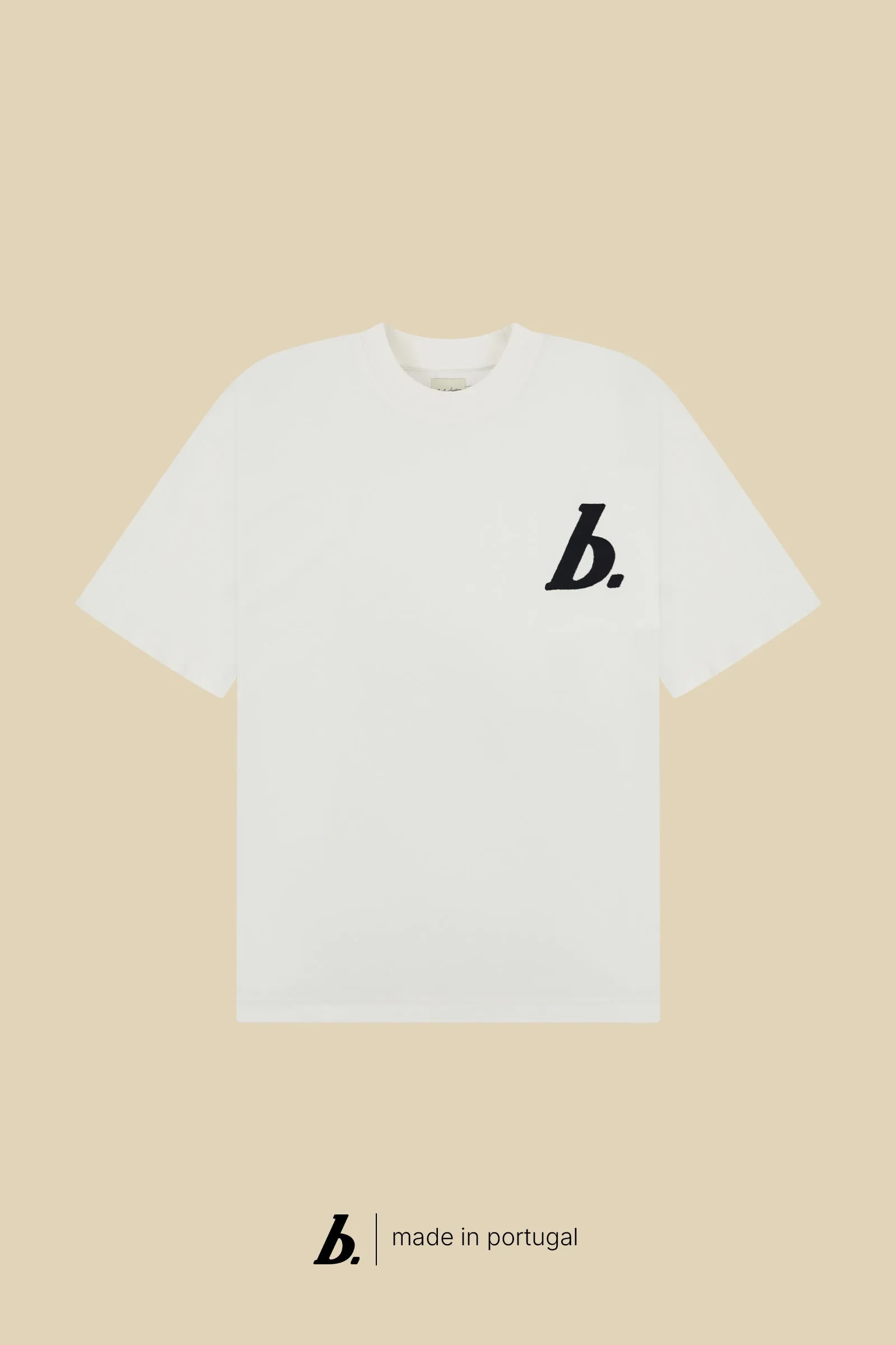 STAMP BOXY TEE - WHITE sold by Bound