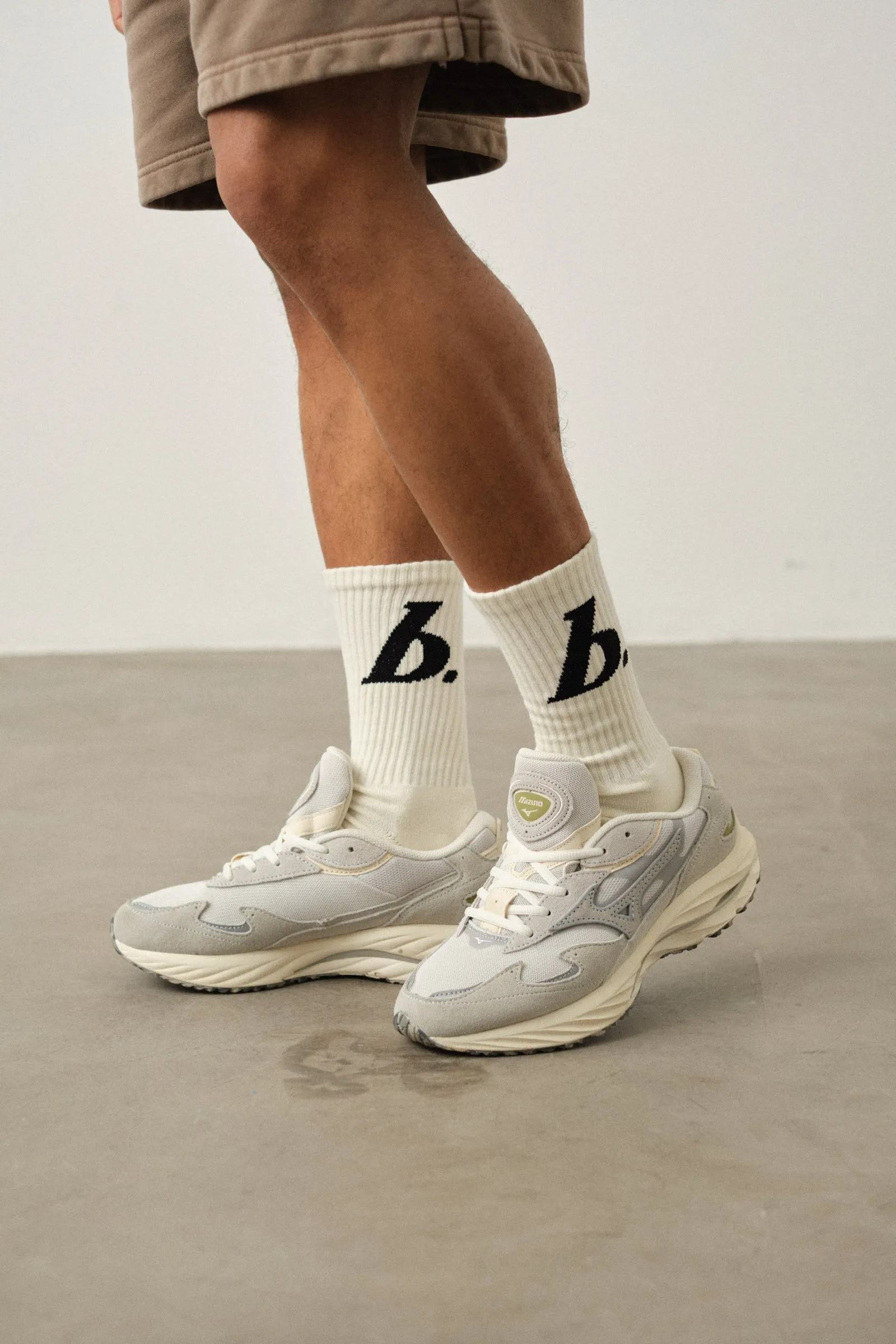 STAMP SOCKS - ECRU sold by Bound product image thumbnail 2