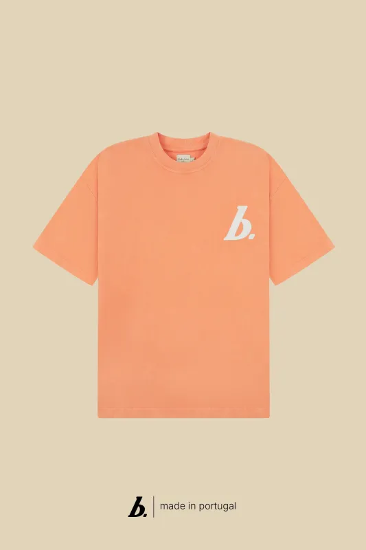 STAMP TEE - WASHED PEACH made by Bound