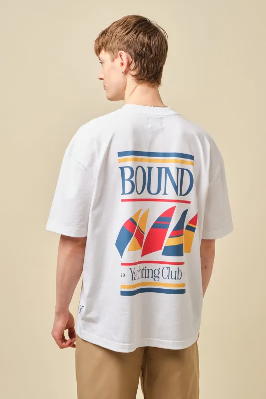 YACHTING CLUB TEE - WHITE made by Bound