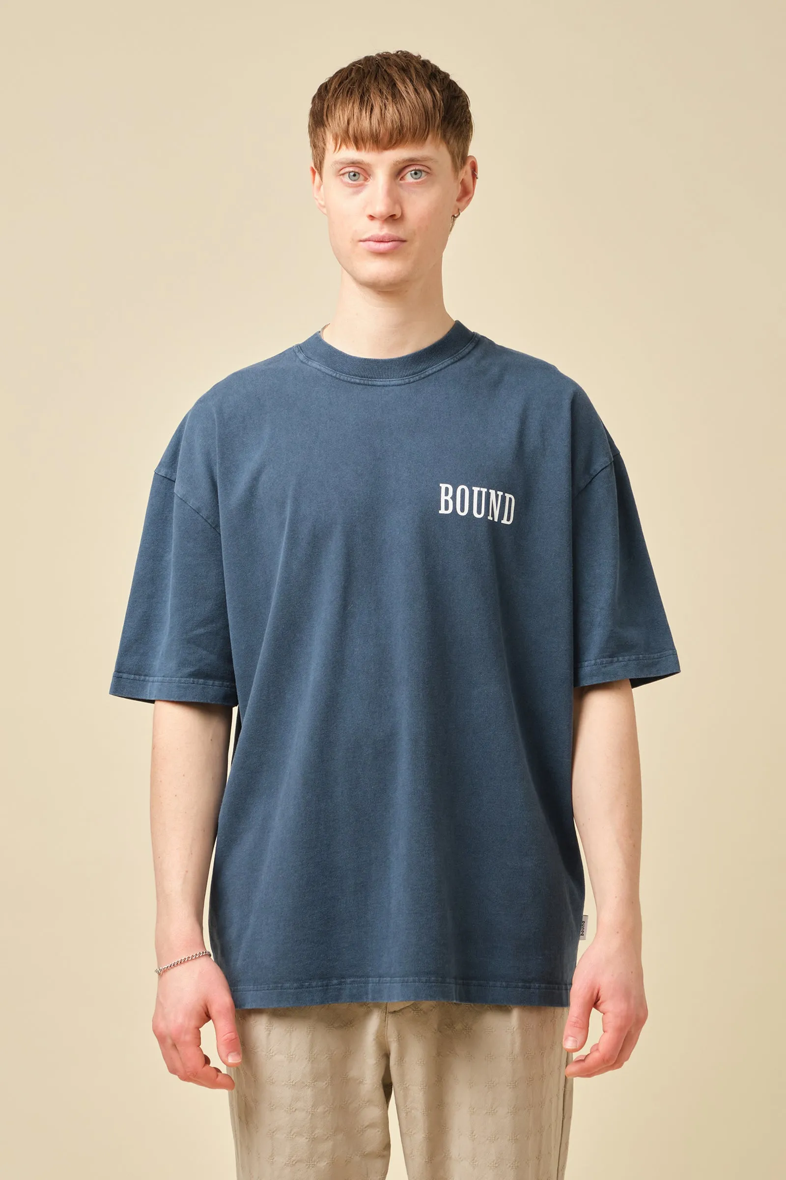 REGATE PORT TEE - FADED DARK NAVY BLUE sold by Bound product image thumbnail 2