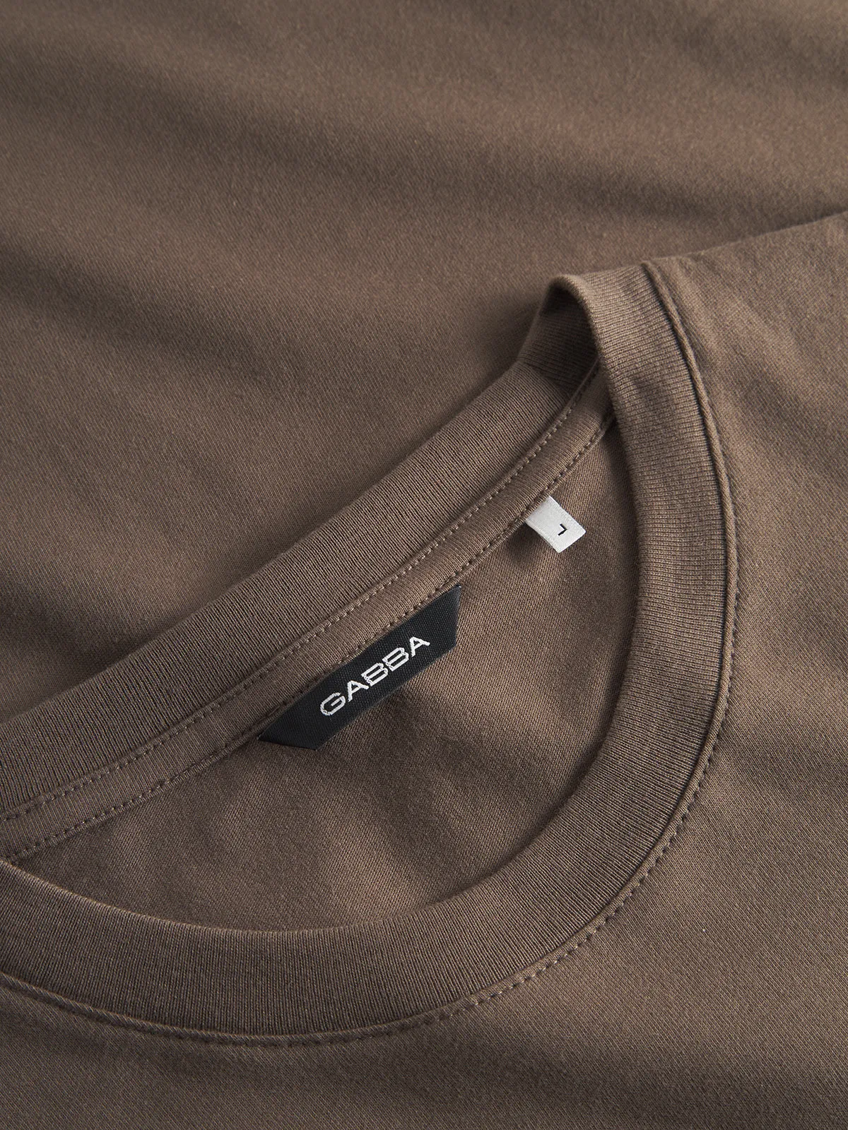 Dune Logo SS GOTS - Lt. Brown sold by Gabba product image thumbnail 5