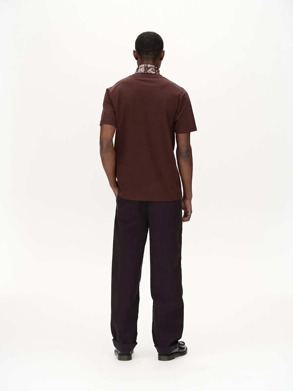 Dune Logo SS GOTS - Burnt Purple sold by Gabba product image thumbnail 4