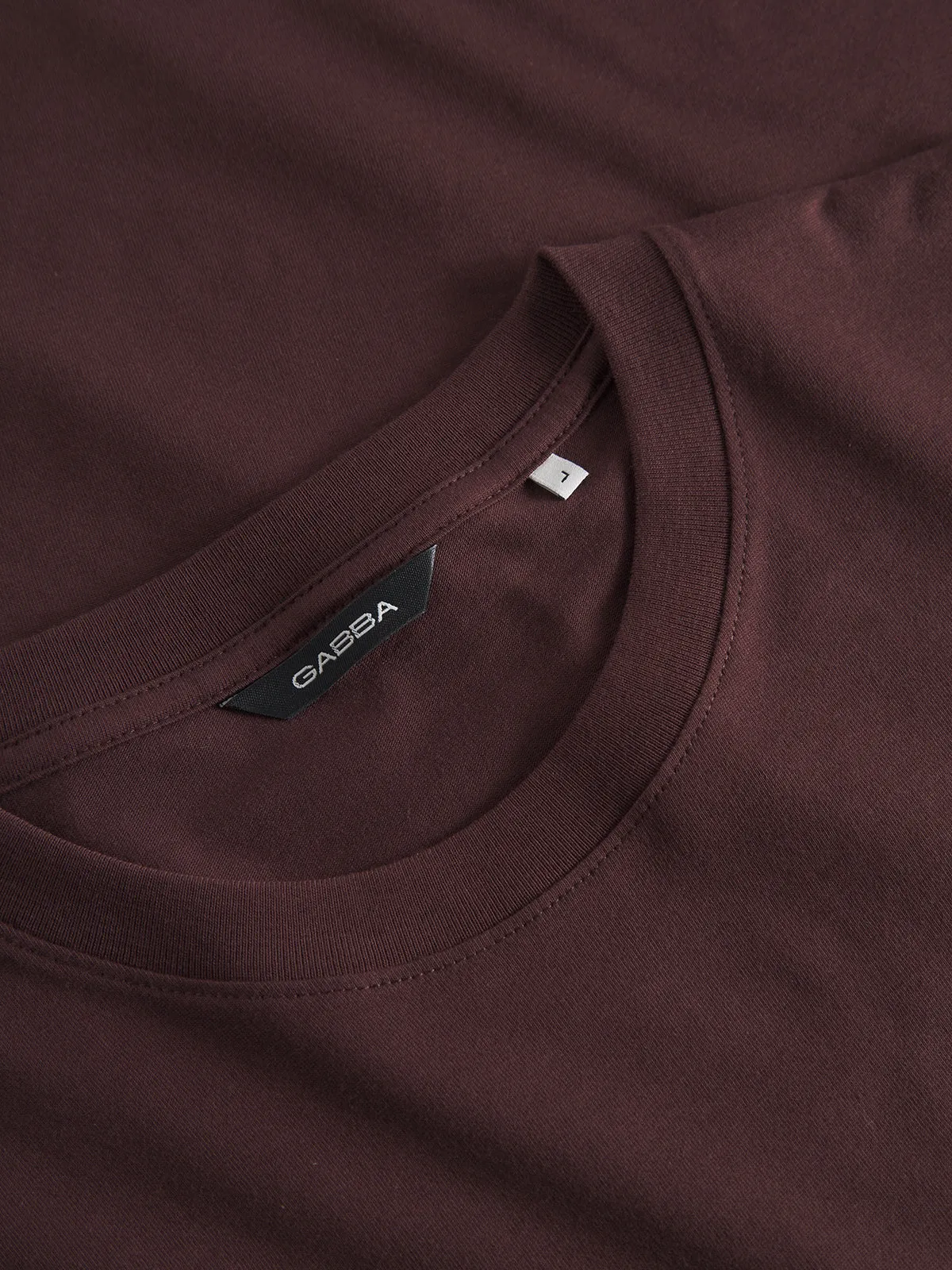 Dune Logo SS GOTS - Burnt Purple sold by Gabba product image thumbnail 5