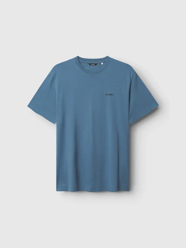 Dune Logo SS GOTS - Provincial Blue sold by Gabba